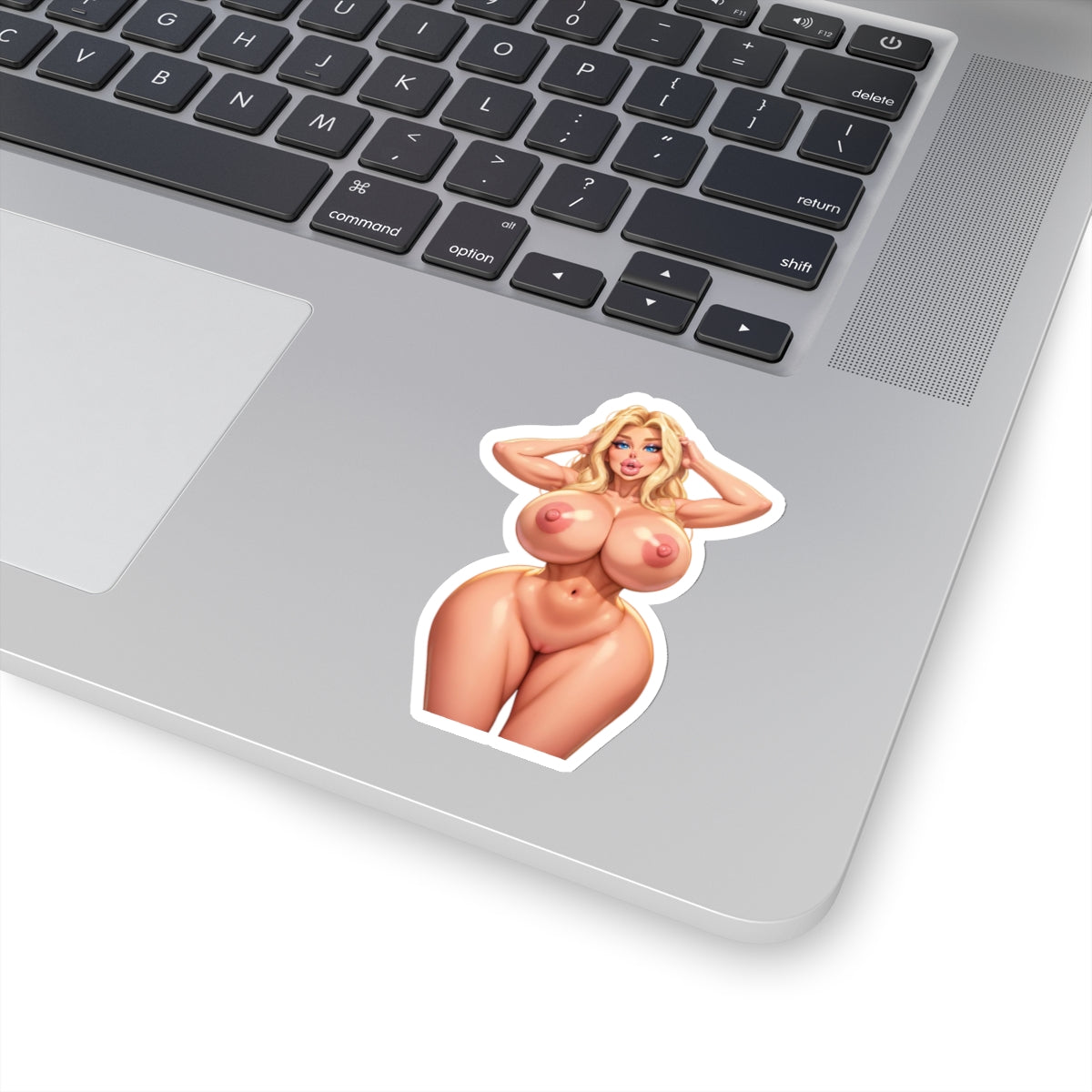 Sexy Waifu Sticker | Bimbo | Busty Blonde | Huge Tits | Sexy Anime Sticker | Lewd Anime Sticker | Otaku | Waifu | Waifu Sticker |