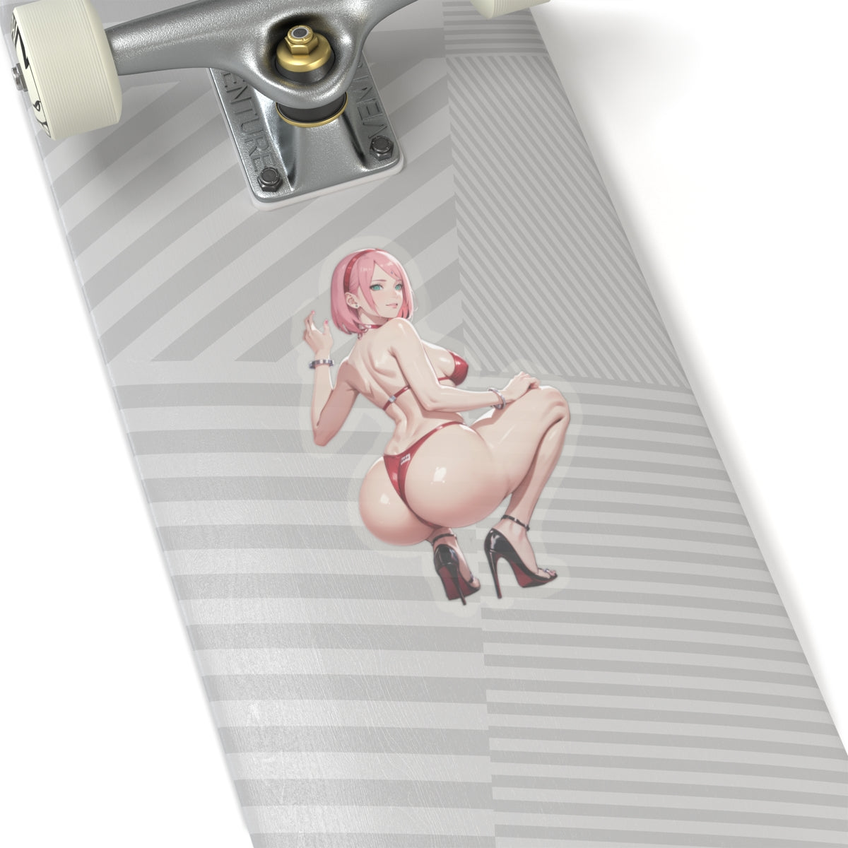 Sexy Anime Sticker | Sakura Haruno | Lewd Anime Sticker | Lewd Sticker | Sexy Waifu Sticker | Heels | SAMSARA_AI