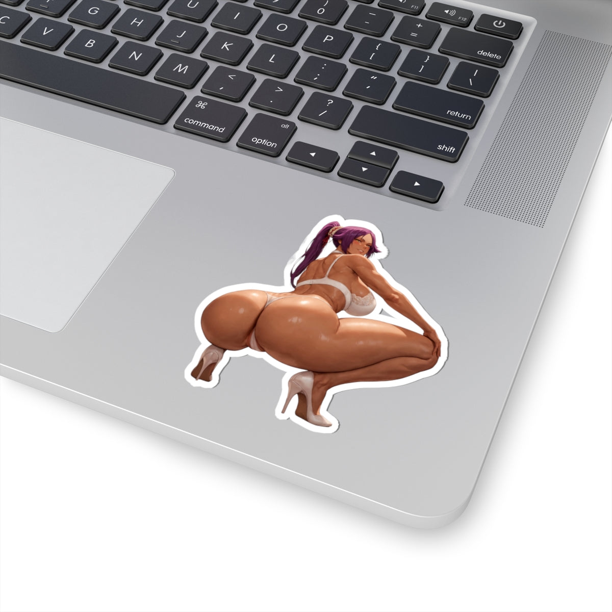 Waifu Sticker | Hentai Girls Sticker | Ebony Brown Skin Ass