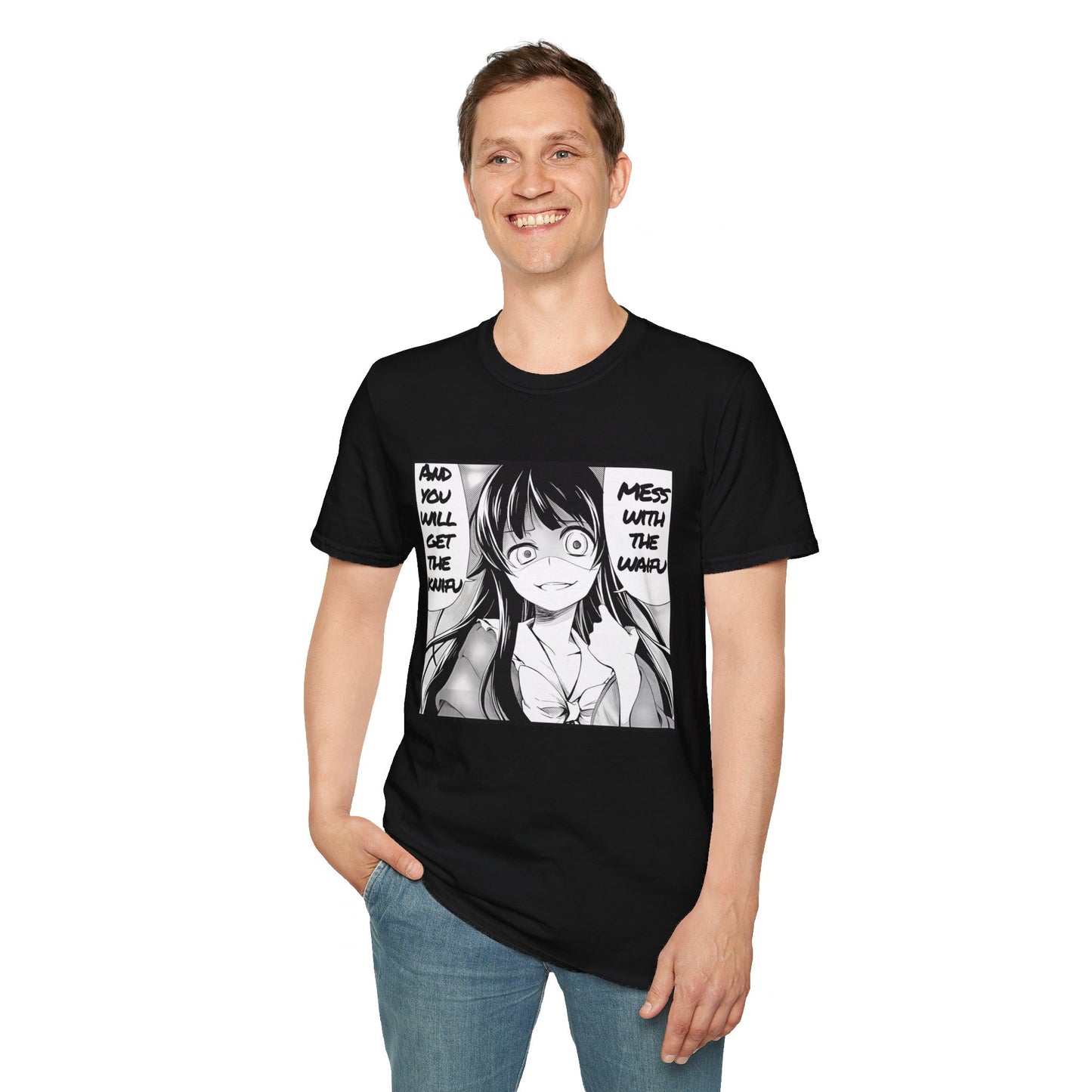 Don't Mess With Waifu T-Shirt | Anime T-Shirt | Anime Merch | Funny Anime Shirt | Otaku | Weeb | Funny