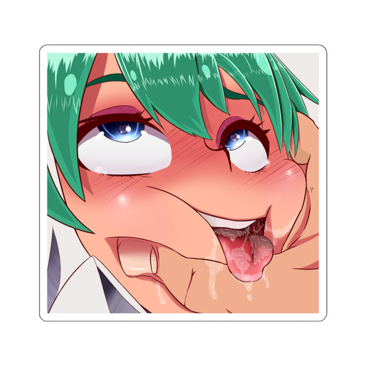 Sexy Anime Sticker | Ahegao | Drool | Lewd Anime Sticker | Hentai Sticker