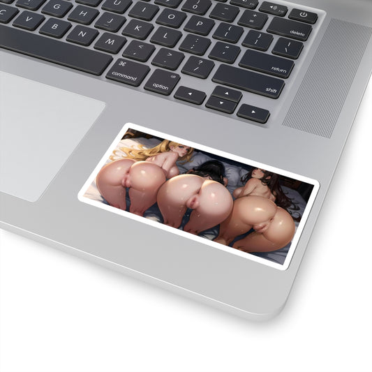 Waifu Sticker | Hentai Girls Sticker | Doggystyle Anal Pussy