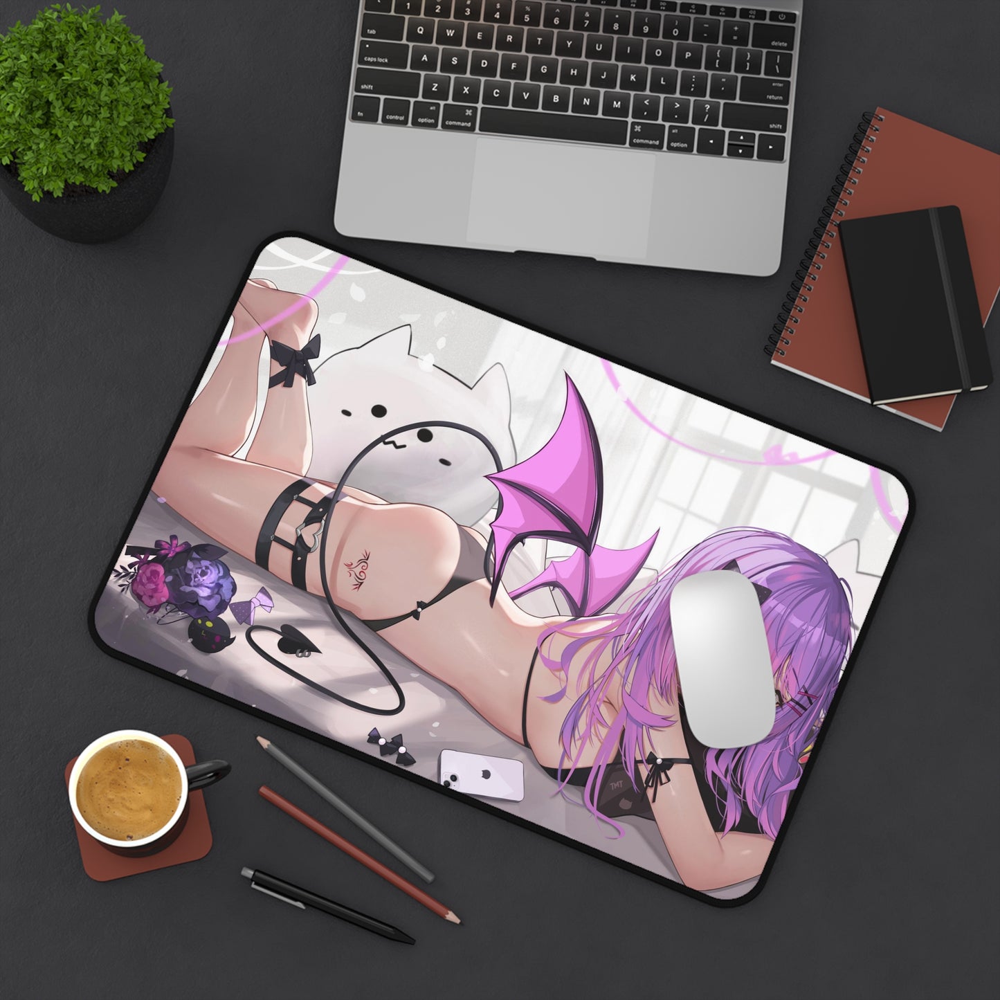 Sexy Anime Mouse Pad | Tokoyami Towa | Vtuber | Hololive | Naughty Succubus Girl | Hot Anime Girl | Sexy Demon Girl | Ecchi | Waifu | Ahegao | Sexy Playmat | Erotic