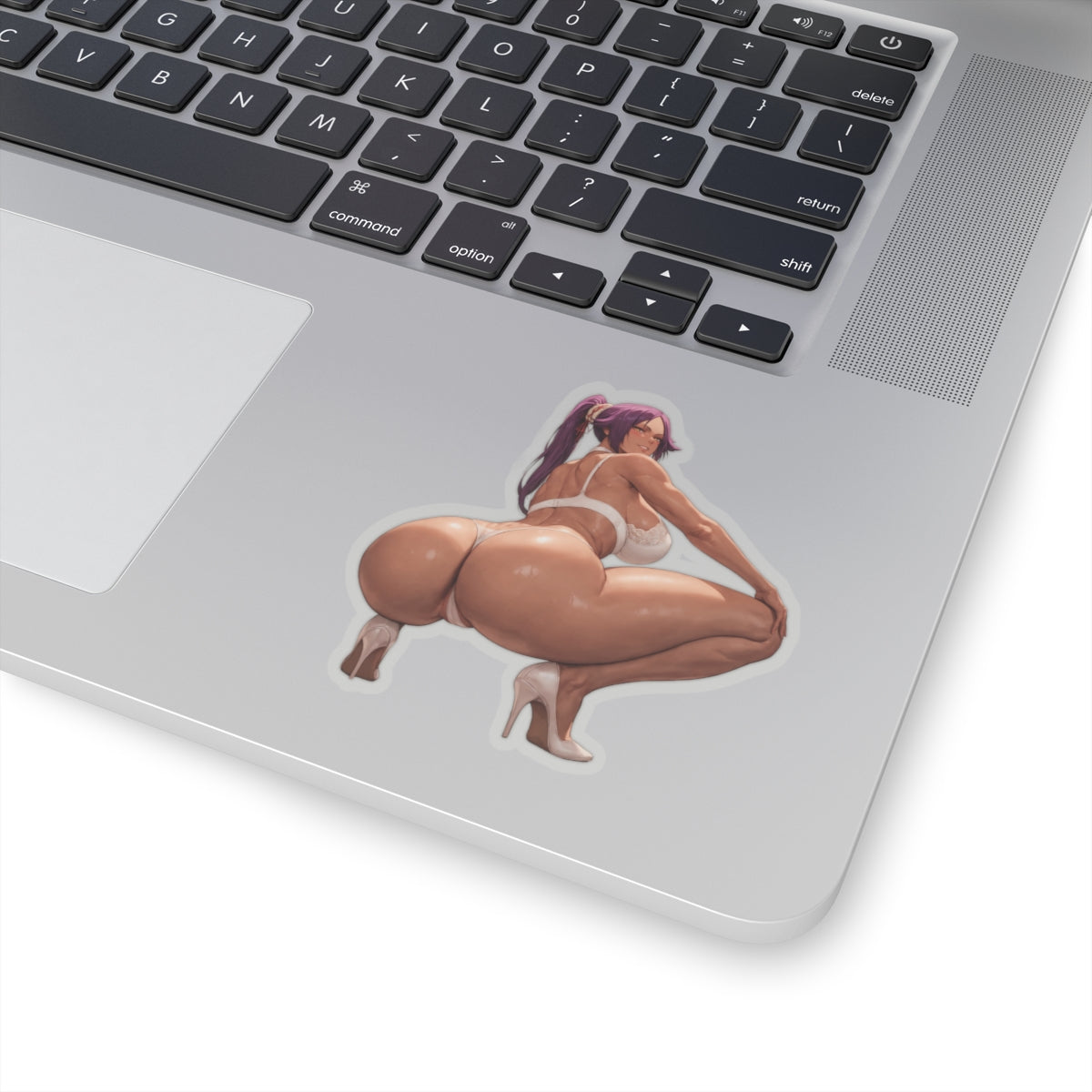 Waifu Sticker | Hentai Girls Sticker | Ebony Brown Skin Ass