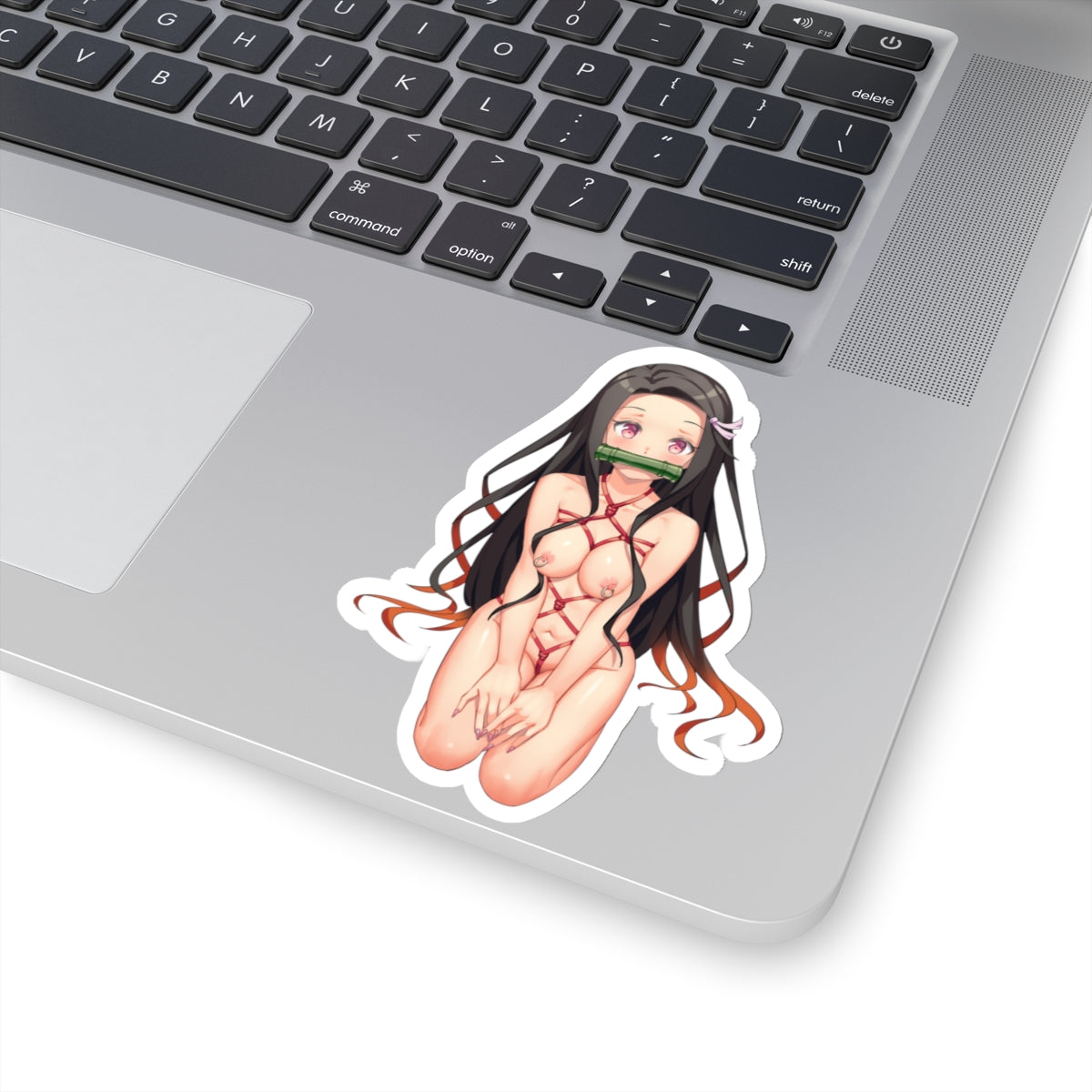 Sexy Anime Sticker | Nezuko Kamado | Lewd Anime Sticker | Lewd Sticker | Sexy Waifu Sticker | Shibari | Nipple Piercing