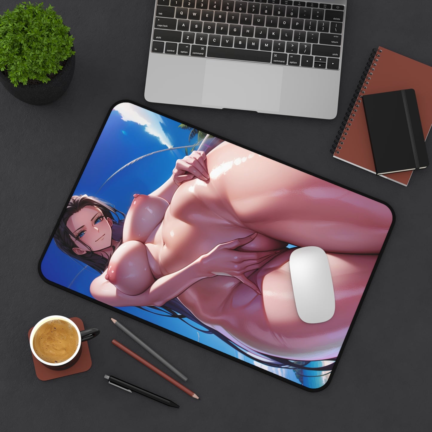 Lewd Mouse Pad | Nico Robin | Wet Pussy | NSFW | Tits | Boobs | Naked Anime Girl |Sexy Desk Mat | Uncensored Mousepad | Ecchi | Waifu | Ahegao | Sexy Playmat | Erotic