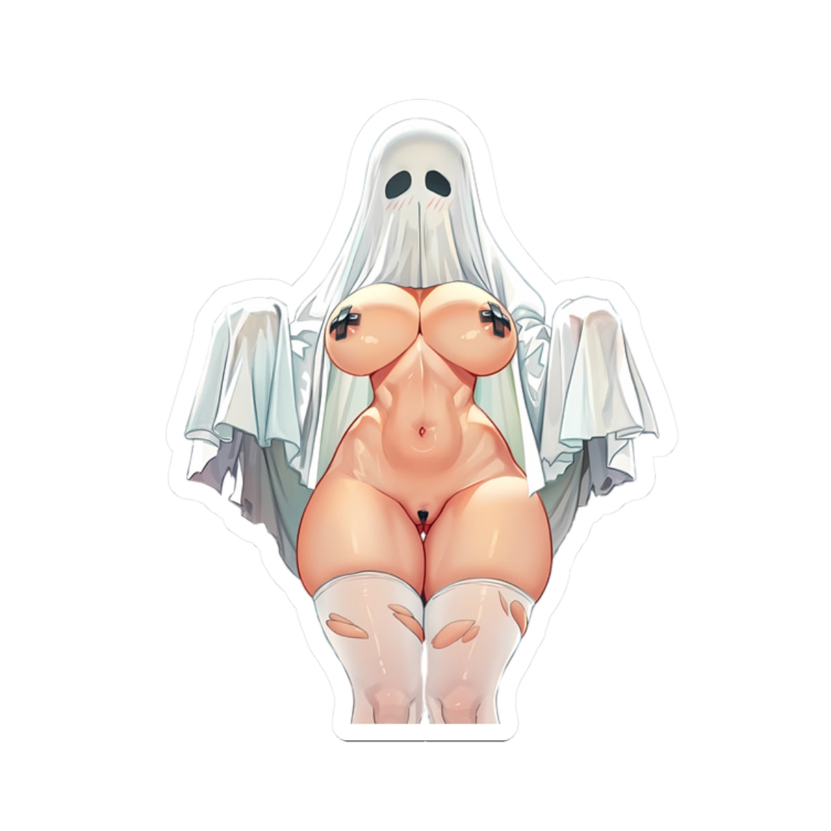 Waifu Sticker | Hentai Girls Sticker | Ghost