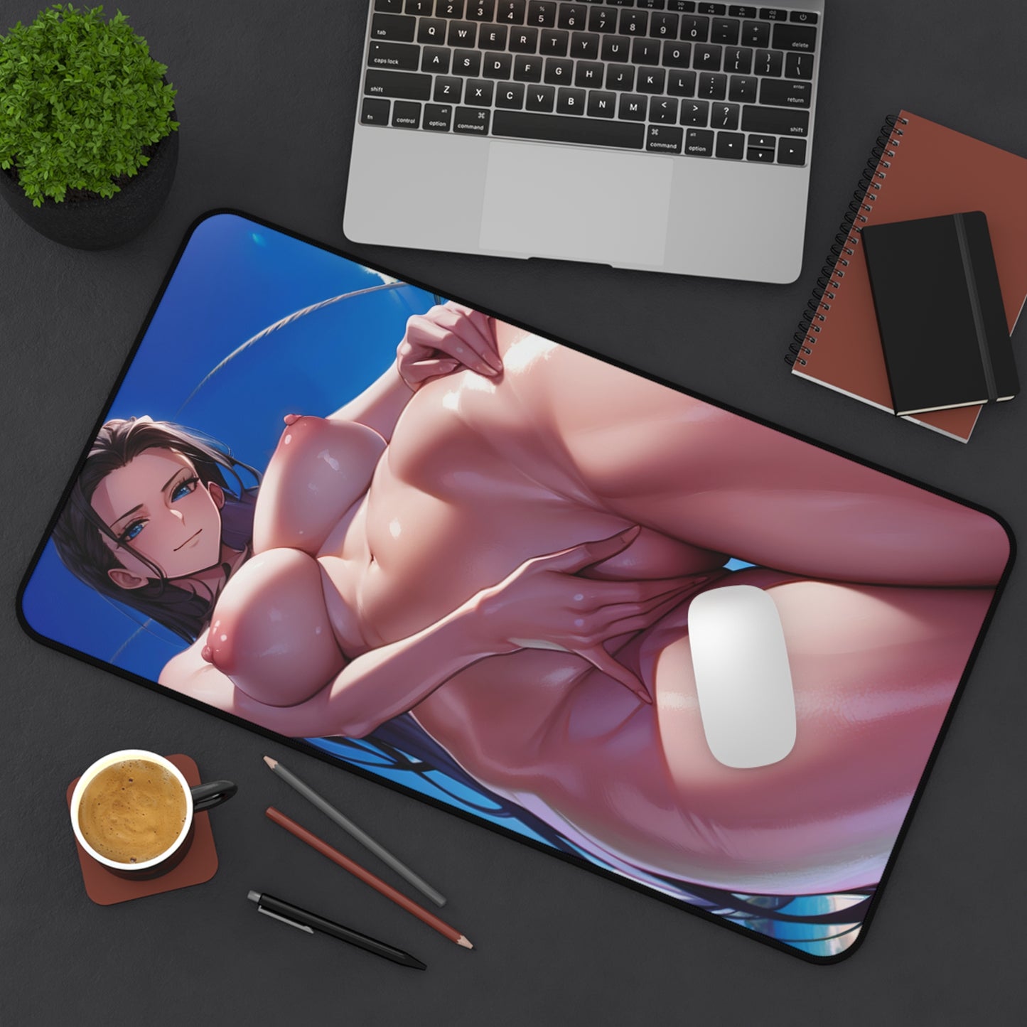 Lewd Mouse Pad | Nico Robin | Wet Pussy | NSFW | Tits | Boobs | Naked Anime Girl |Sexy Desk Mat | Uncensored Mousepad | Ecchi | Waifu | Ahegao | Sexy Playmat | Erotic