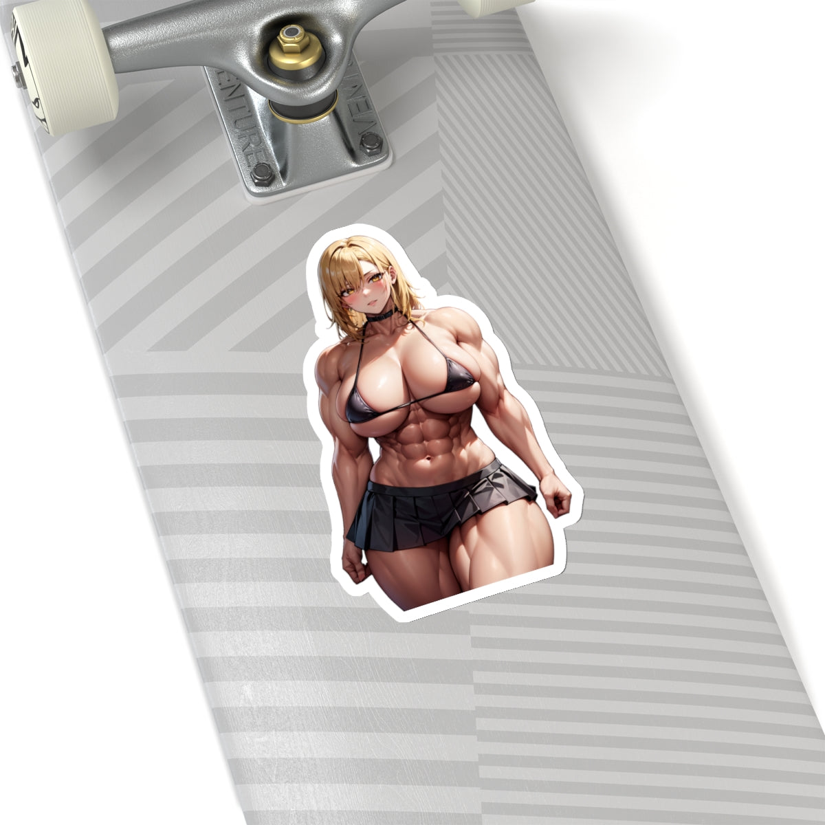 Sexy Anime Sticker | Muscle Girl | Lewd Anime Sticker | Lewd Sticker | Sexy Waifu Sticker | Muscle Mommy | Muscular | Muscles