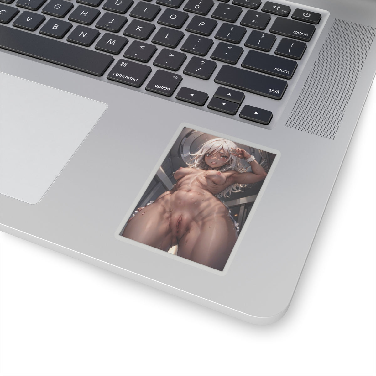 Waifu Sticker | Hentai Girls Sticker | Ebony Brown Skin Pussy