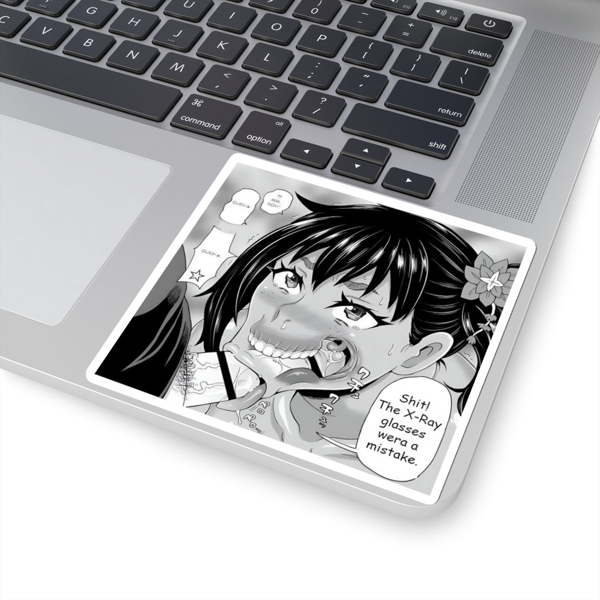 Sexy Anime Sticker | X-Ray Blowjob | Grotesque | Spit in Mouth | Drool | Lewd Anime Sticker | Hentai Sticker | Otaku