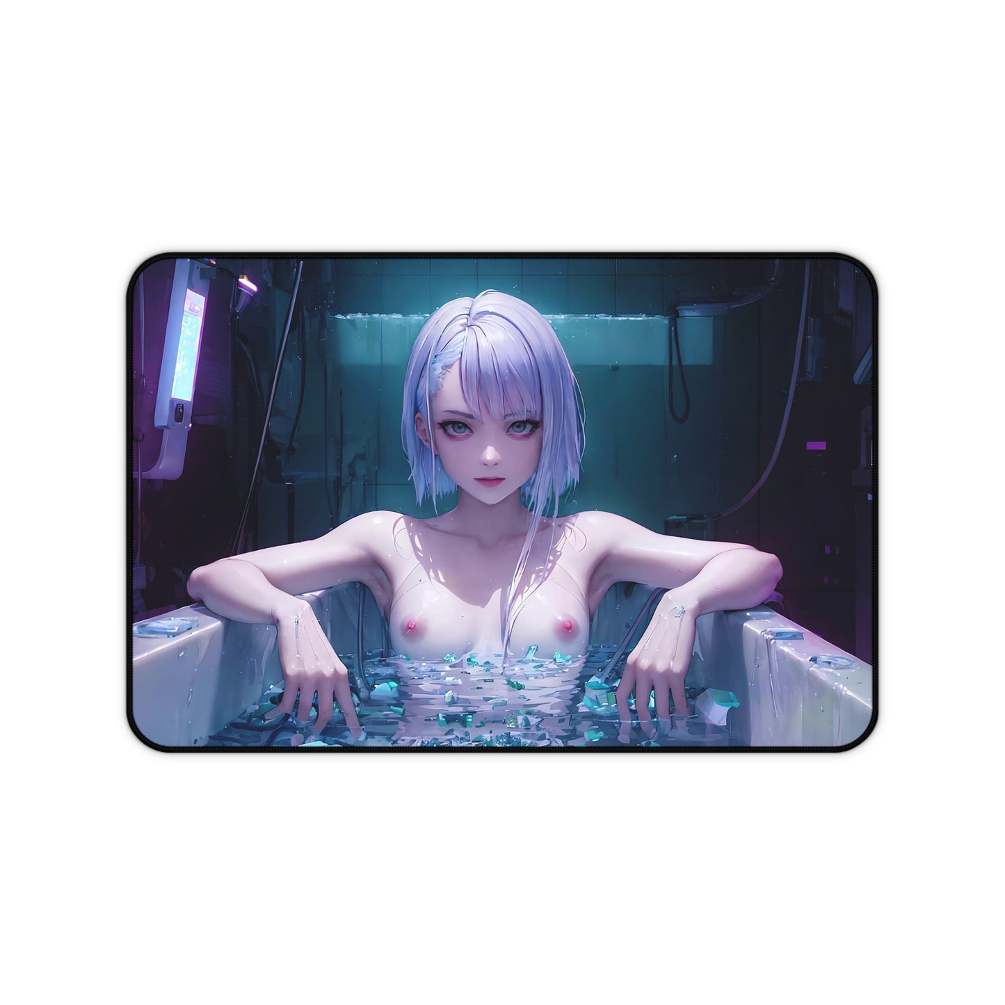 Lewd Edgerunners Mouse Pad | NSFW | Cyberpunk | Lucy | Boobs | Uncensored Tits | Rule34 Edgerunners | Ecchi | Waifu | Otaku | Sexy Playmat | Naked Anime Girl