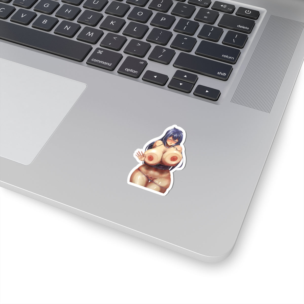 Waifu Sticker | Hentai Girls Sticker | Boobs pressed agains glass
