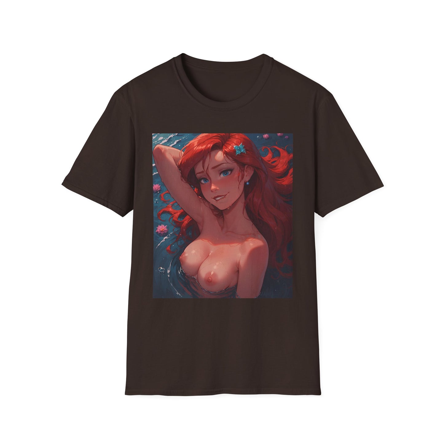 Nude Mermaid T-Shirt | Sexy Anime Girl | Hentai | NSFW | Lewd