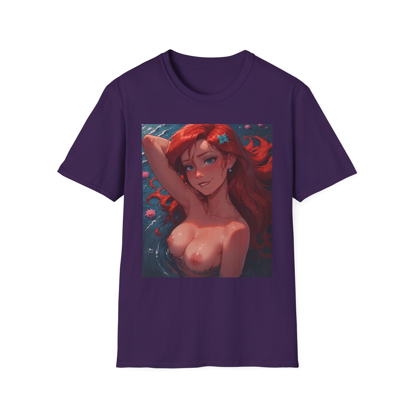 Nude Mermaid T-Shirt | Sexy Anime Girl | Hentai | NSFW | Lewd