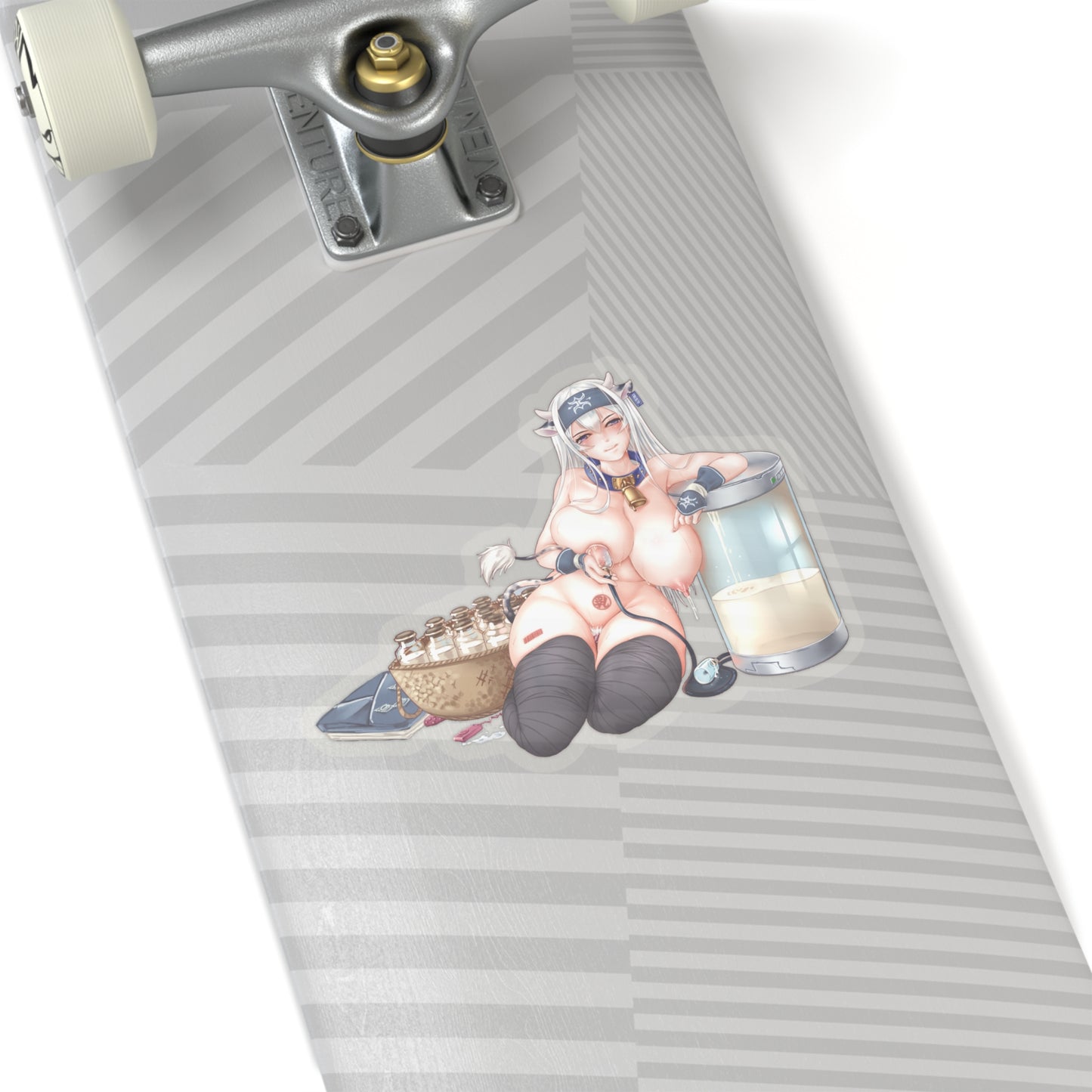 Lewd Kamoi Sticker | HuCow | Huge Tits | Cow Costume | Kantai Collection Sticker | Lewd Anime Sticker | Sexy Anime Sticker | Milk | Big Boobs