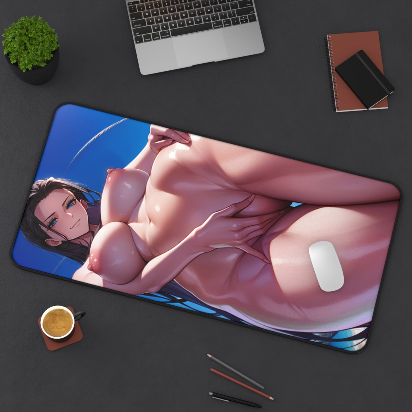 Lewd Mouse Pad | Nico Robin | Wet Pussy | NSFW | Tits | Boobs | Naked Anime Girl |Sexy Desk Mat | Uncensored Mousepad | Ecchi | Waifu | Ahegao | Sexy Playmat | Erotic