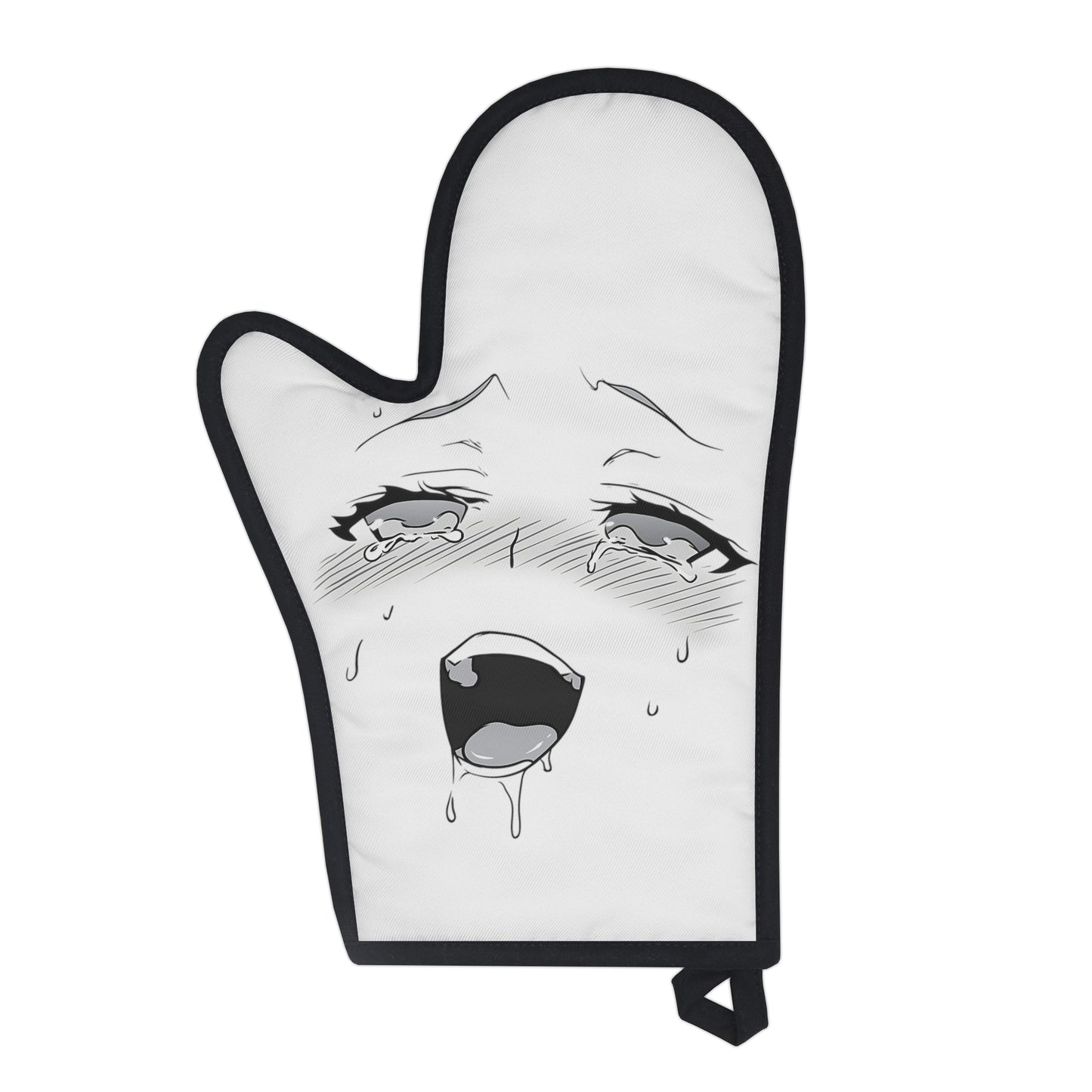 Ahegao Face Oven Glove | Funny Anime Oven Glove | Gift For Otaku | Gift For Waifu | Gift For Anime Lover