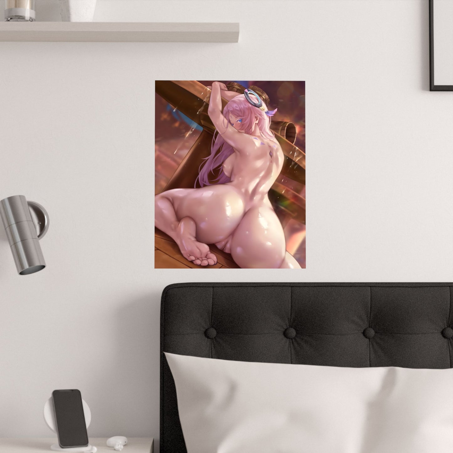 Sexy Waifu Poster | Hot Anime Girl | Sexy Poster | Erotic | Ecchi Poster