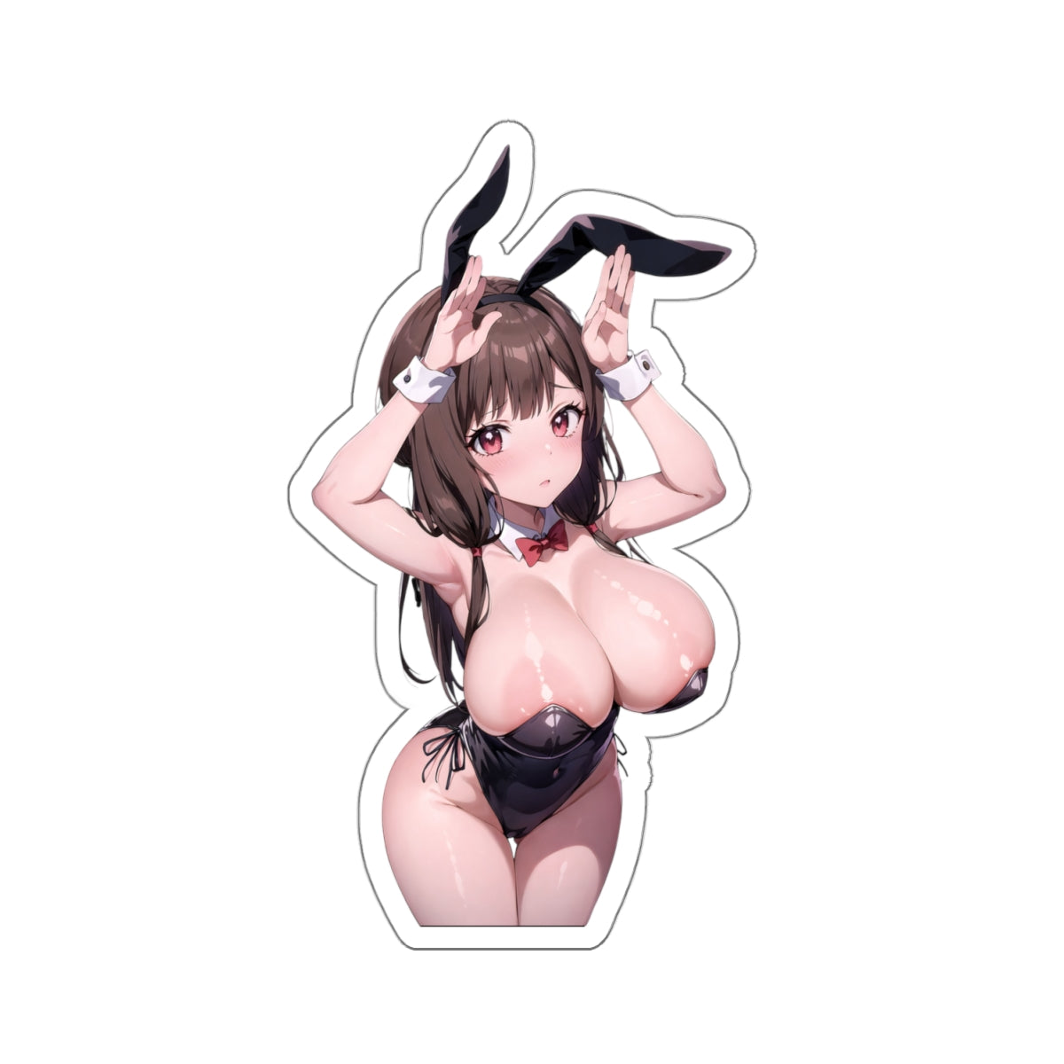 Sexy Anime Sticker | Miko | Lewd Anime Sticker | Lewd Sticker | Sexy Waifu Sticker | Bunny Costume | kospeko