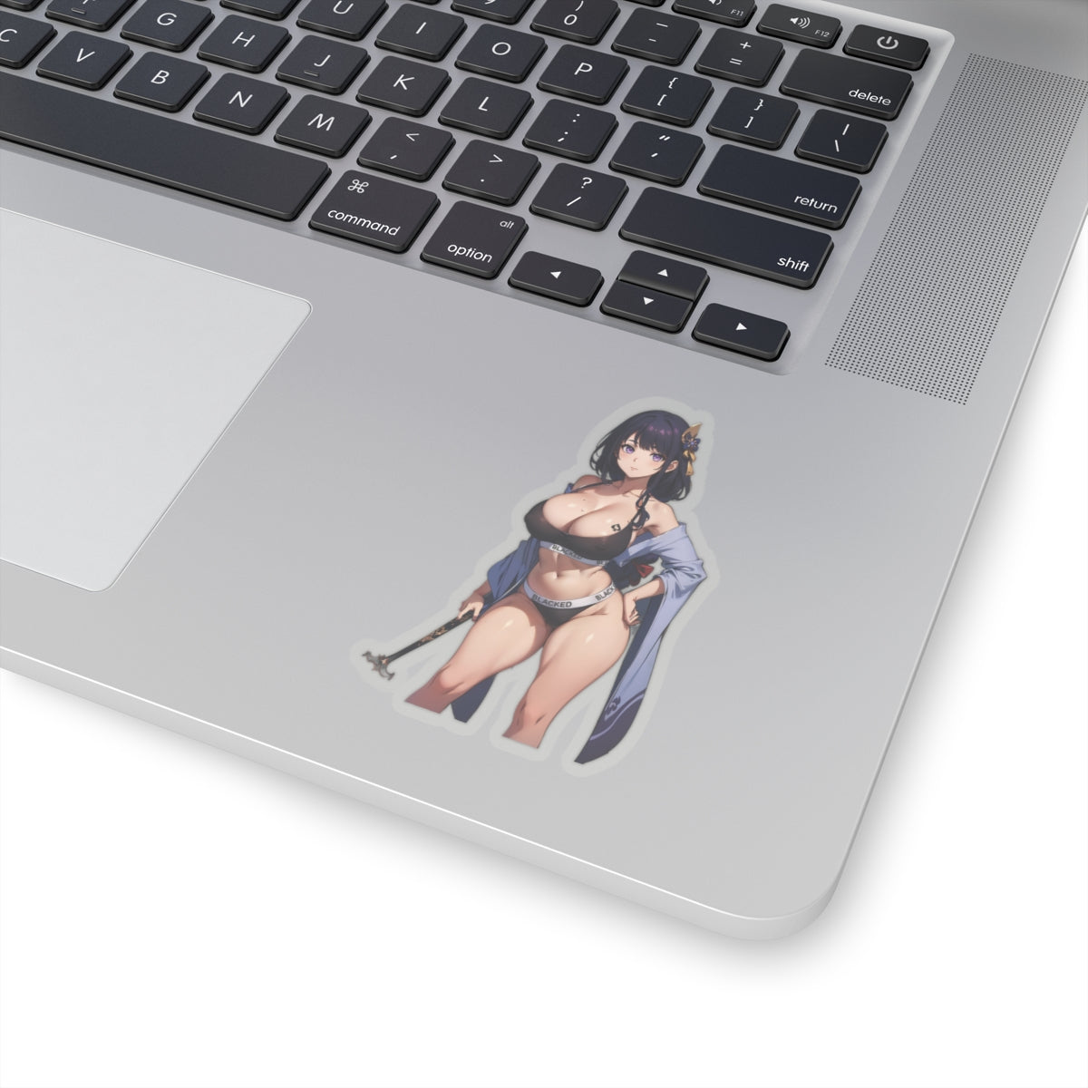 Sexy Anime Sticker | Raiden Shogun | Lewd Anime Sticker | Lewd Sticker | Sexy Waifu Sticker | Blacked | SAMSARA_AI