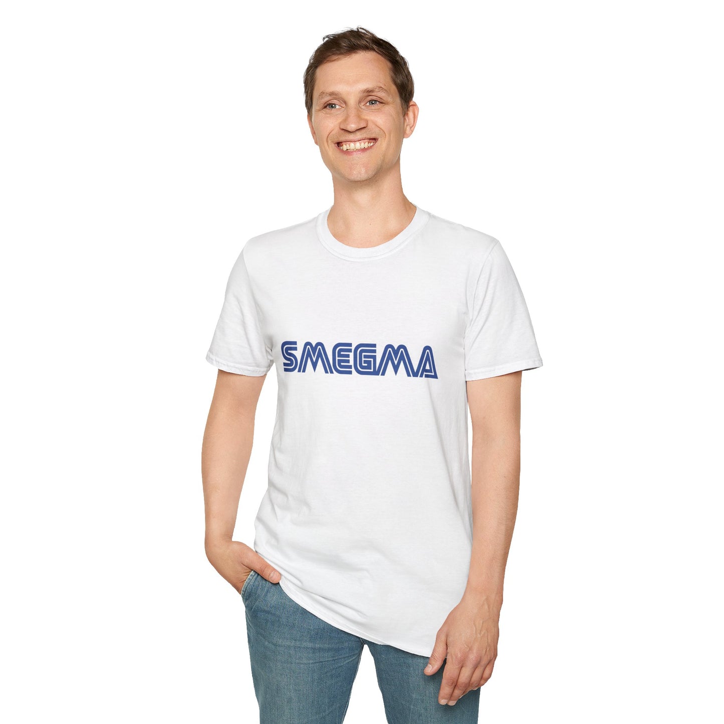 SMEGMA T-Shirt | Funny | Minimalism | Logo | Retro Gamer