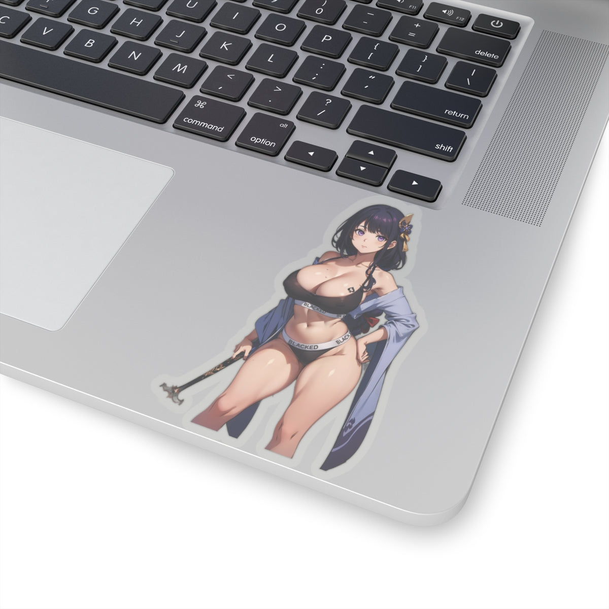 Sexy Anime Sticker | Raiden Shogun | Lewd Anime Sticker | Lewd Sticker | Sexy Waifu Sticker | Blacked | SAMSARA_AI