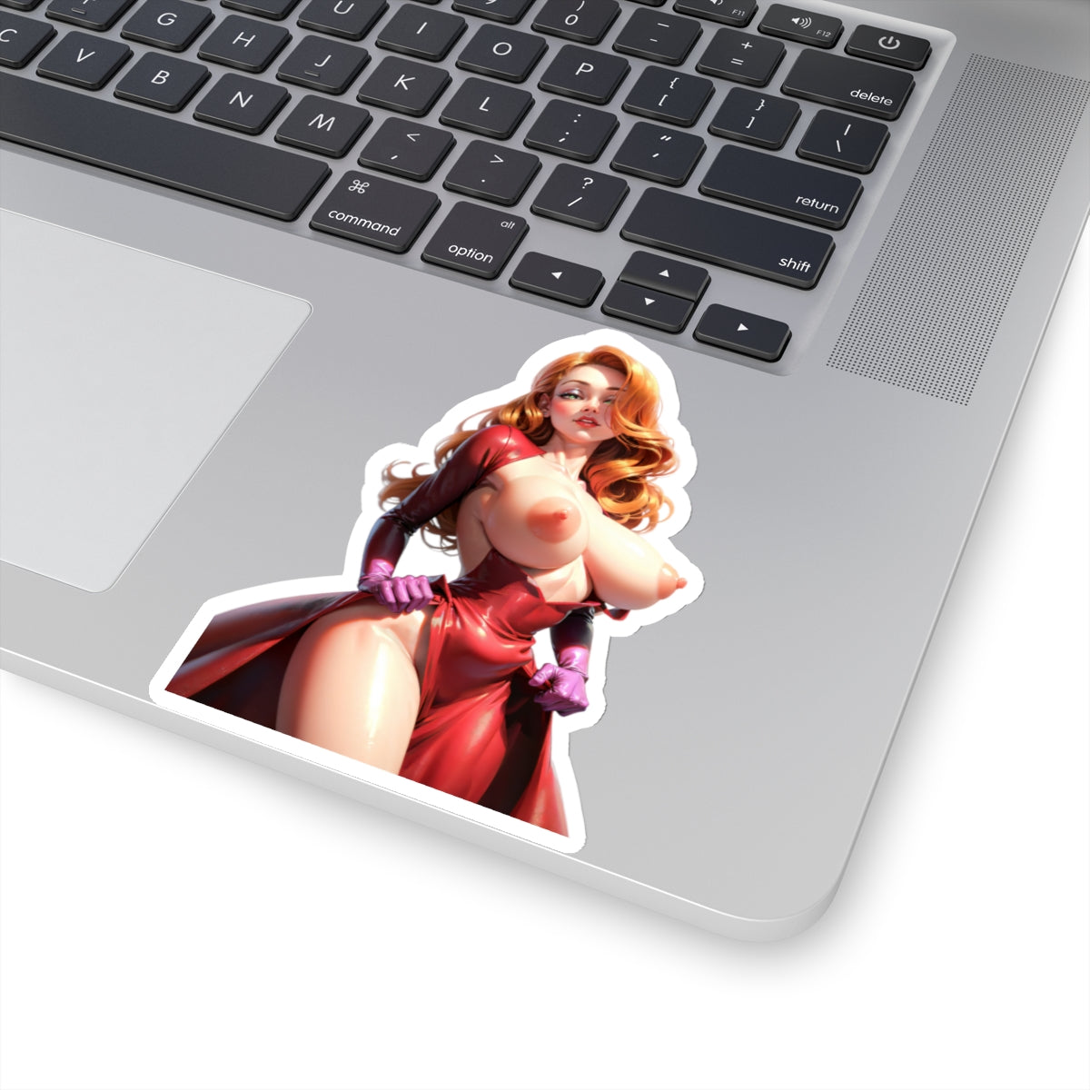 Sexy Anime Sticker | Jessica | Lewd Anime Sticker | Lewd Sticker | Sexy Waifu Sticker | Big Tits | Red Hair | Ginger | Readhead