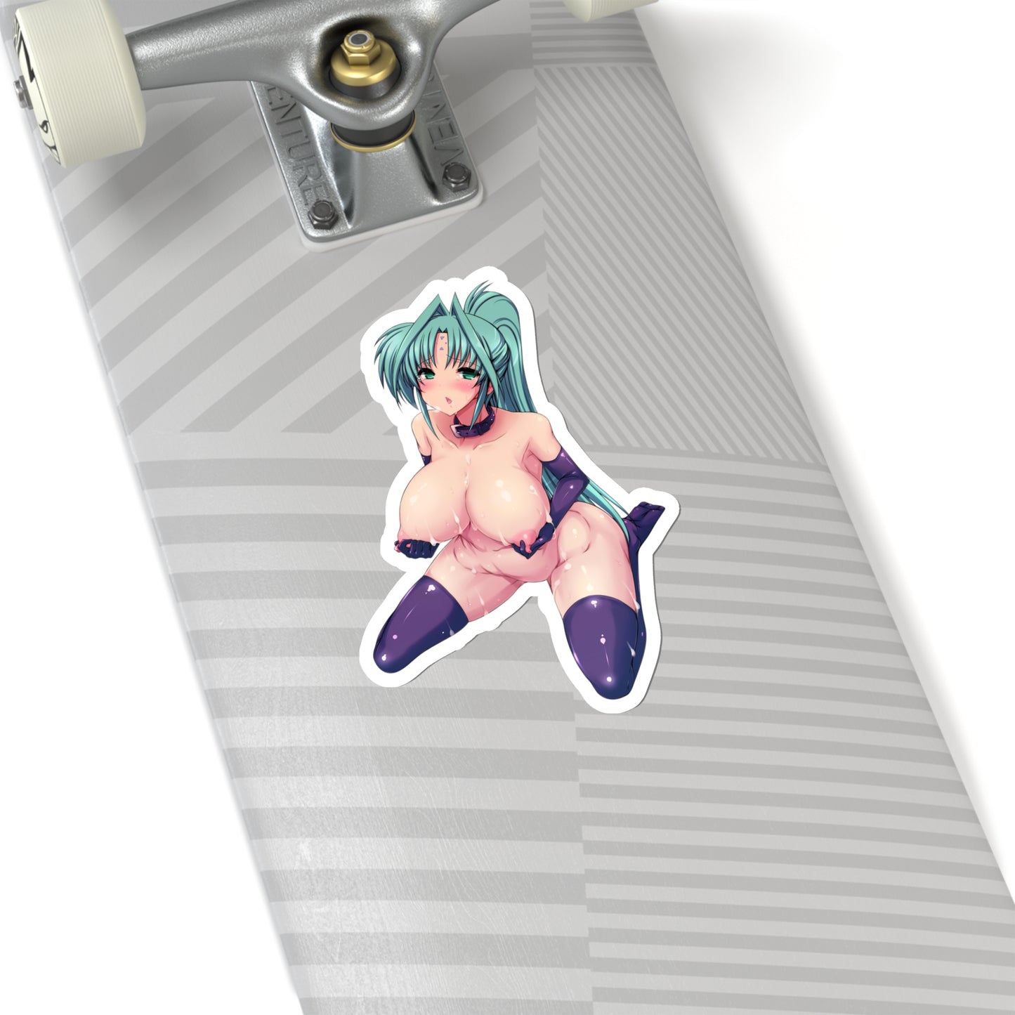 Sexy Anime Sticker | Lewd Anime Sticker | Lindy Harlaown | Lewd Sticker | Sexy Waifu Sticker | Mahou Shoujo Lyrical Nanoha