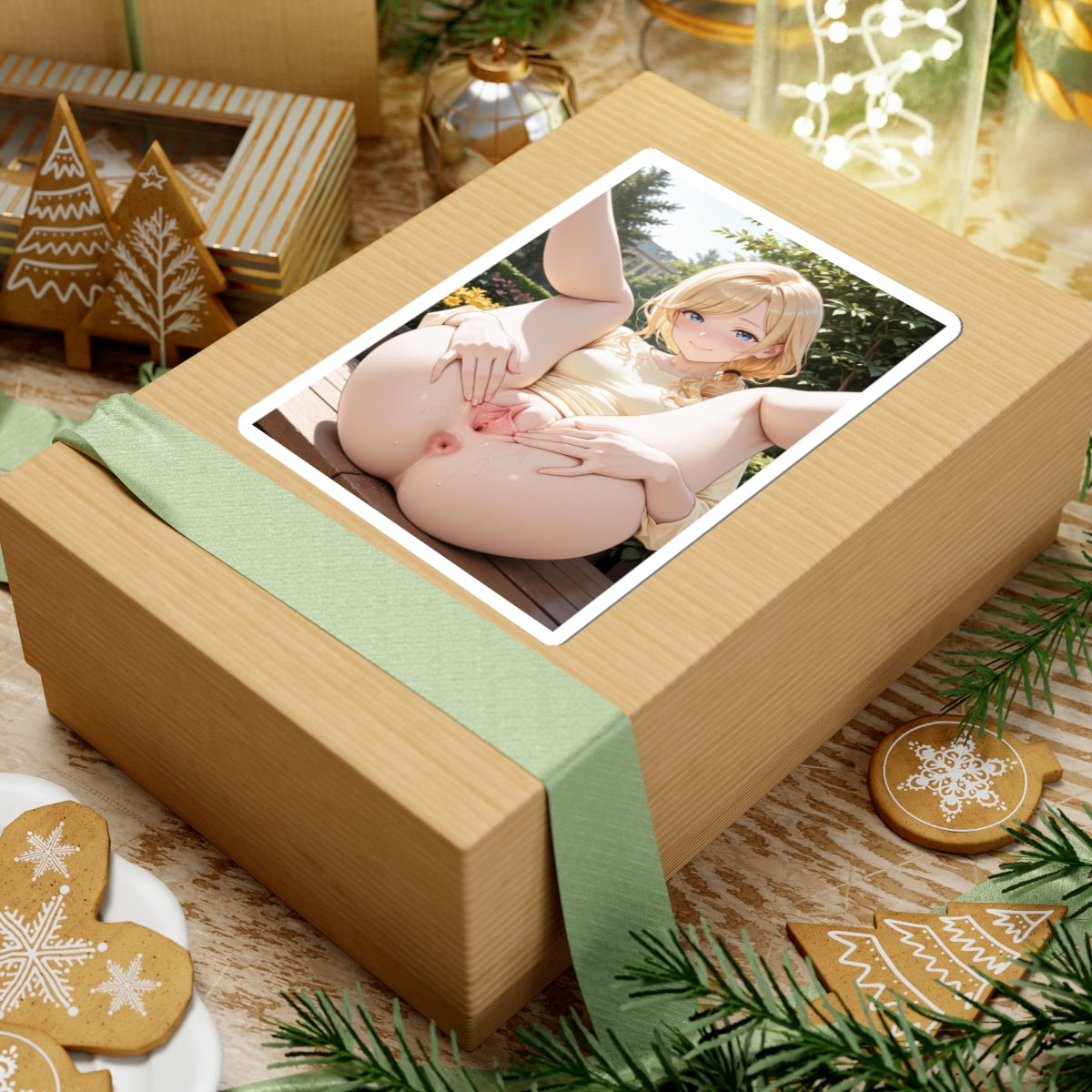 Hentai Sticker | Pussy Spreading | Hentai NSFW Sticker