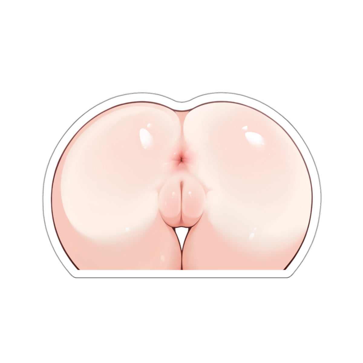 Sexy Anime Sticker | Pussy | Asshole | Ass | Lewd Anime Sticker | Lewd Sticker | Sexy Waifu Sticker | Nude Anime Girl | Cameltoe