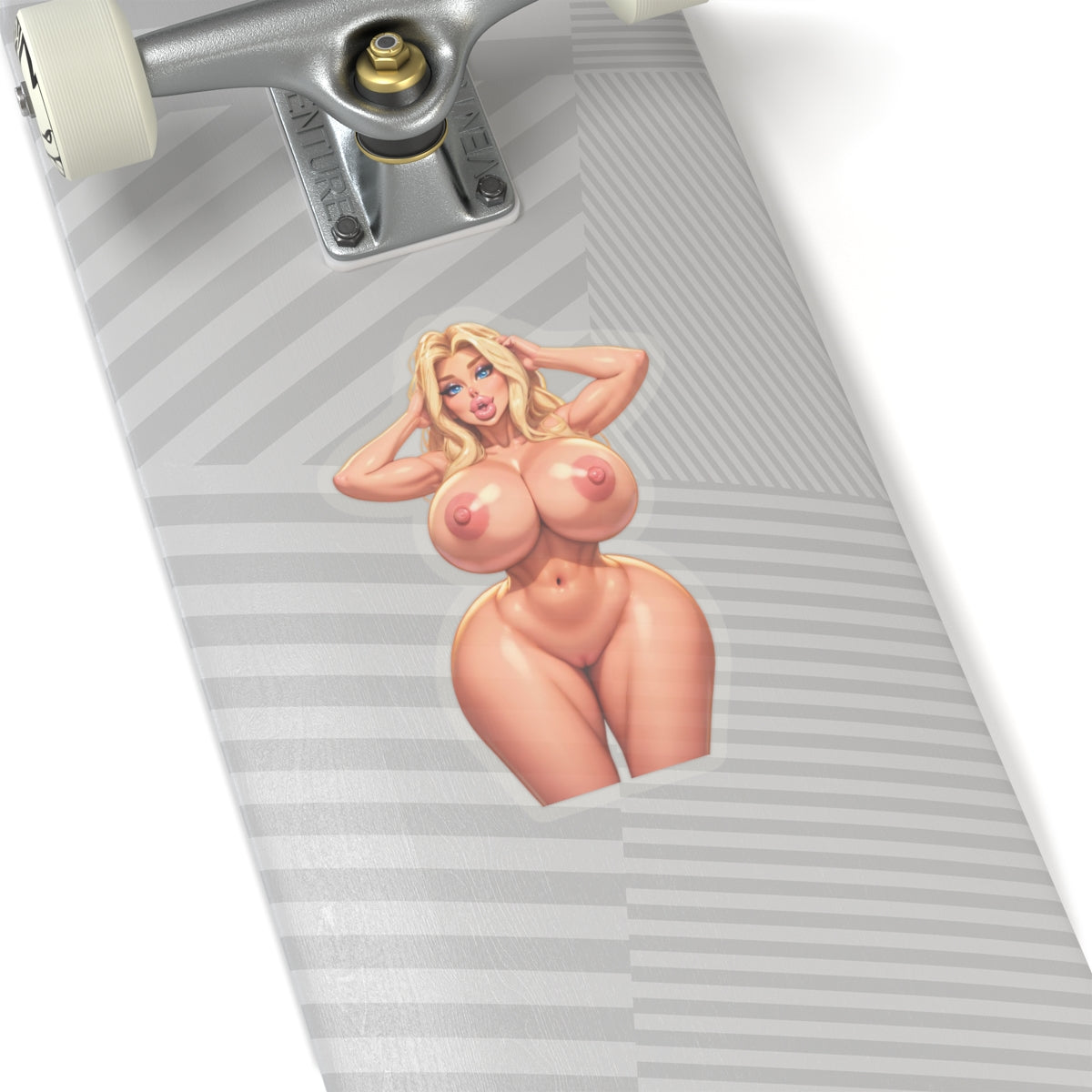 Sexy Waifu Sticker | Bimbo | Busty Blonde | Huge Tits | Sexy Anime Sticker | Lewd Anime Sticker | Otaku | Waifu | Waifu Sticker |