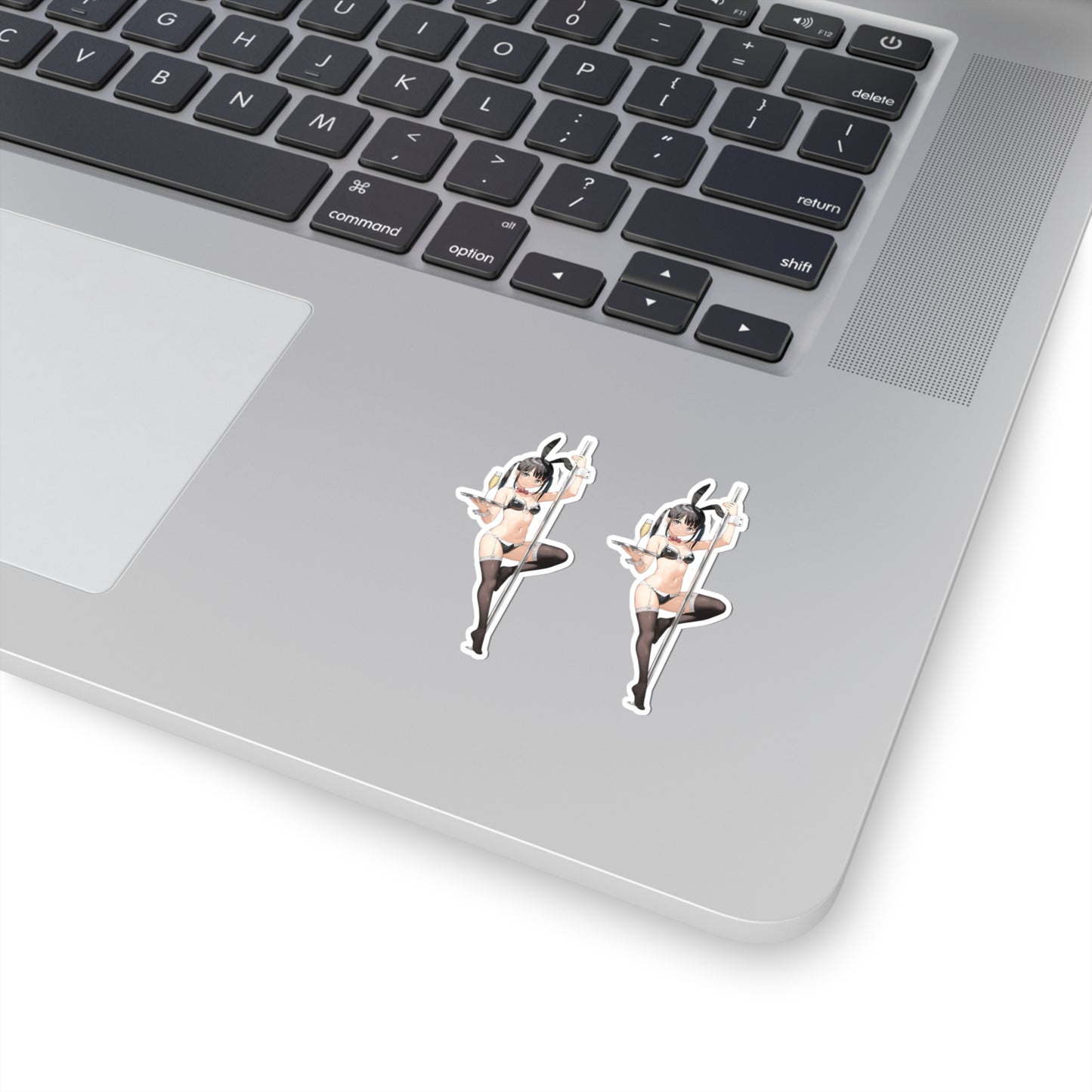 Lewd Maid Sticker | 2 Stickers For The Price Of 1 | Stripper | Bunny Ears | Sexy Anime Sticker | Lewd Anime Sticker | Otaku | Waifu | Pole Dancing | Funny Anime Sticker