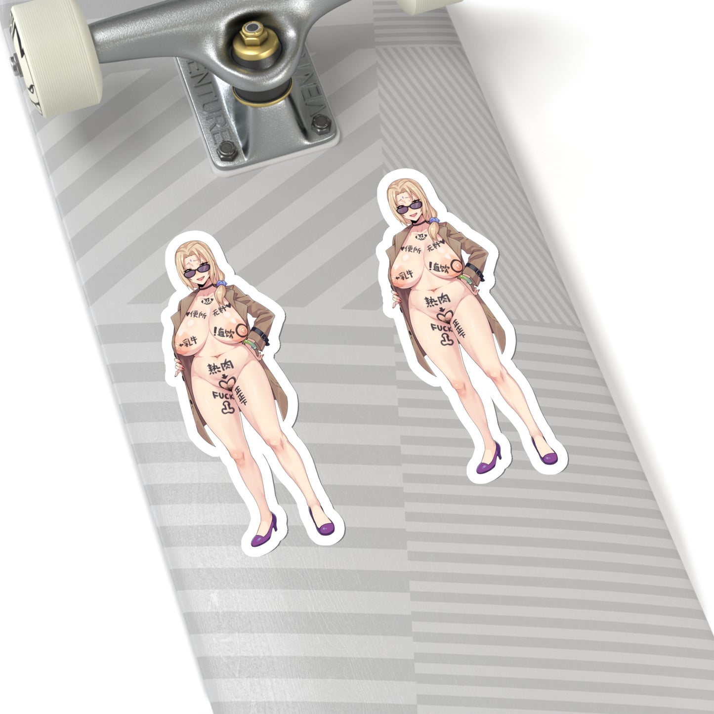 Sexy Anime Sticker | 2 Stickers for the price of 1 | Lewd Anime Sticker | Lewd Sticker | Sexy Waifu Sticker | Tsunade