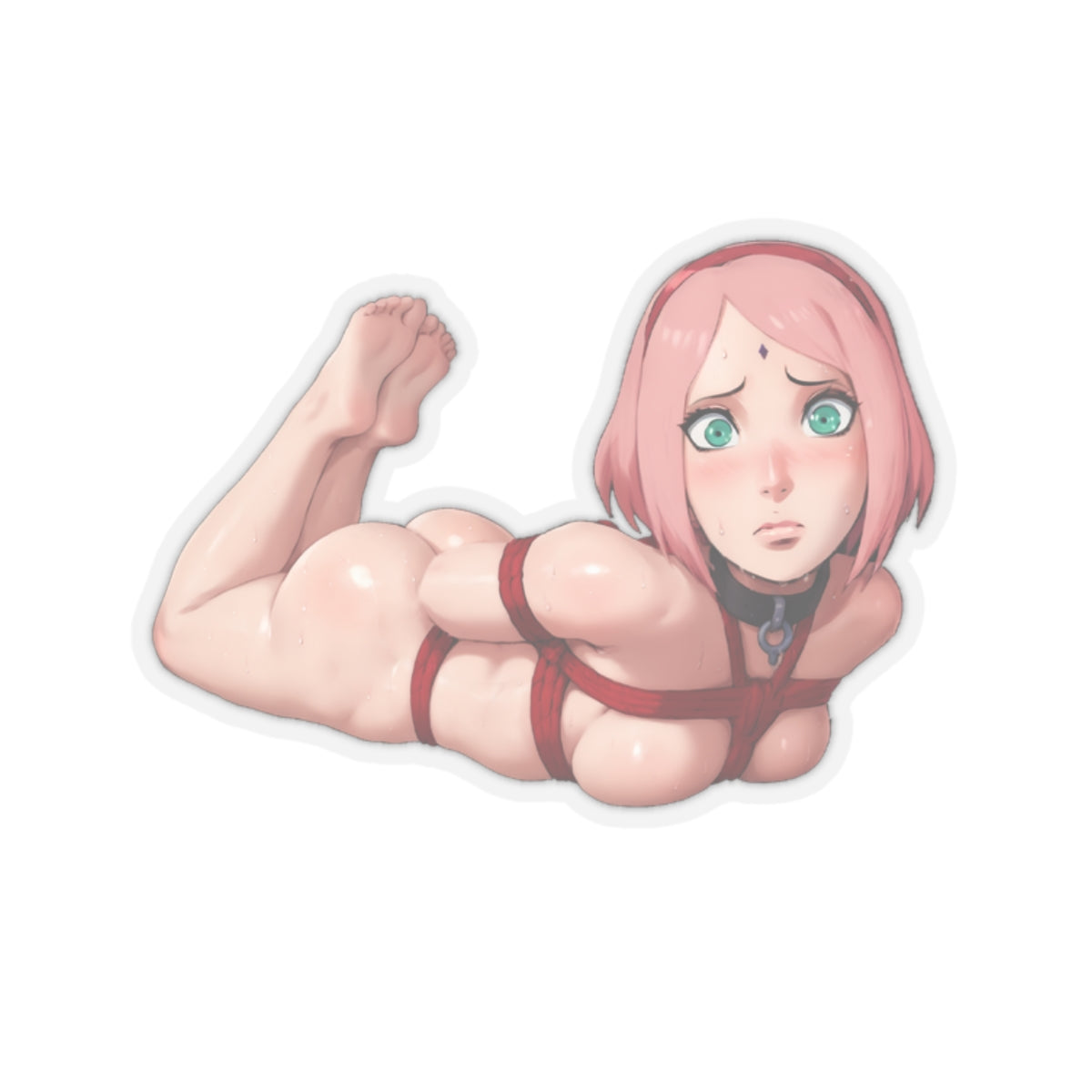 Waifu Sticker | Hentai Girls Sticker | BDSM Shibari Ninja