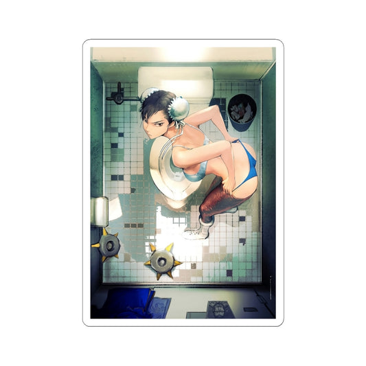 Voyeurism Sticker | Chun | Fighter | Toilet