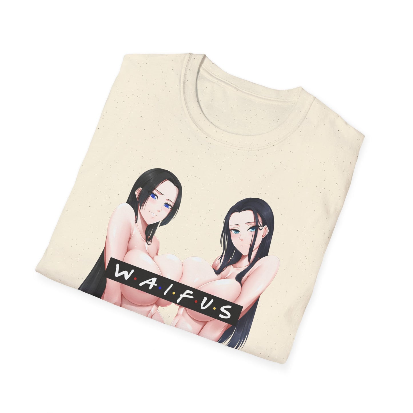 WAIFUS Tshirt | Sexy Anime Zwillinge | Ecchi | NSFW | Lewd Anime Tee | Ahegao | Otaku | Waifu