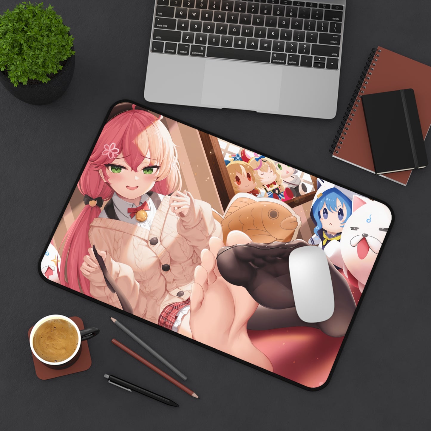 Vtuber Mouse Pad | Hololive | Feet | Foot Fetish | Waifu | Otaku | Red Hair | Ginger | Cute Anime Girl | Ecchi | Waifu | Ahegao | Sexy Playmat | Erotic