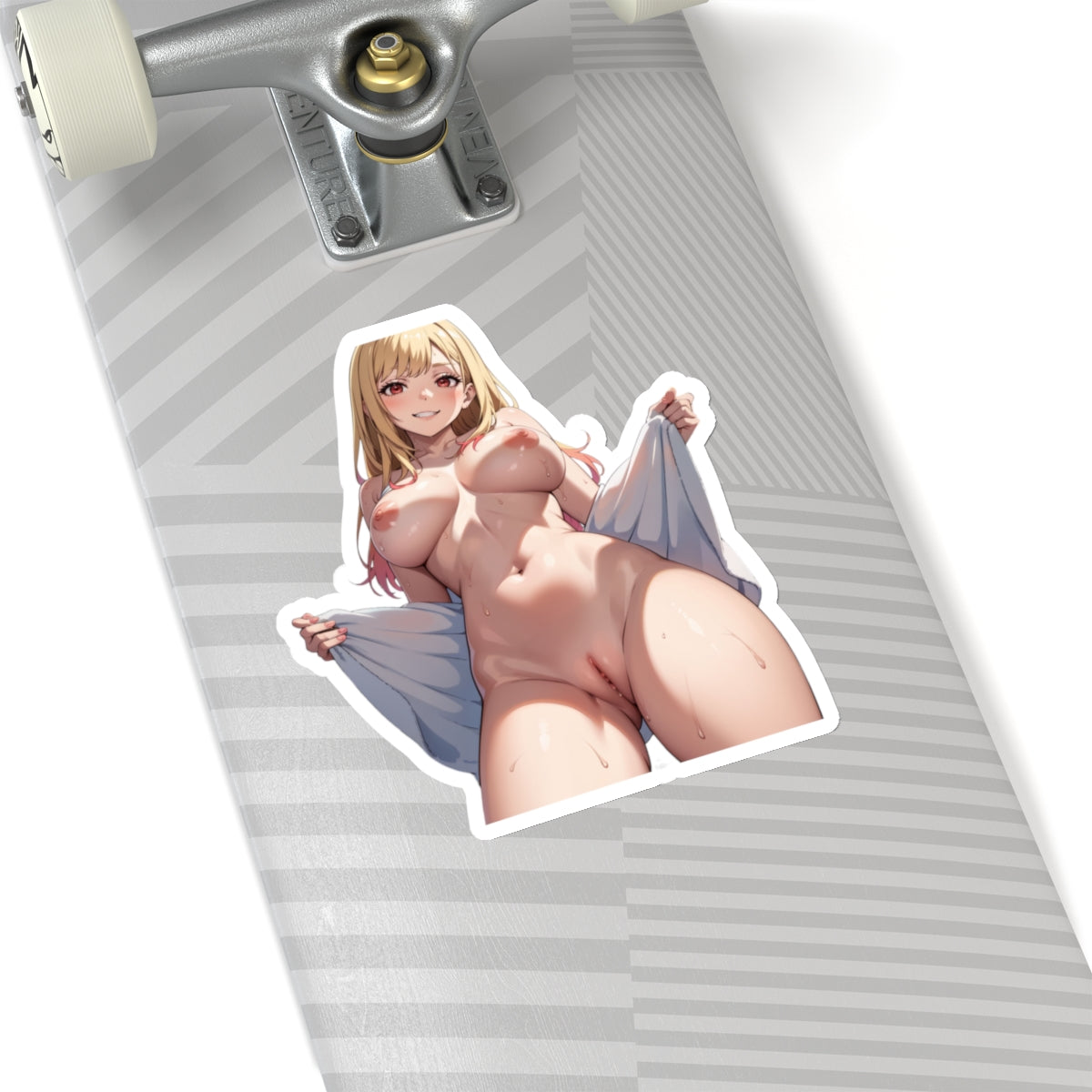 Sexy Anime Sticker | Marin Kitagawa | Lewd Anime Sticker | Lewd Sticker | Sexy Waifu Sticker | Towel | SAMSARA_AI