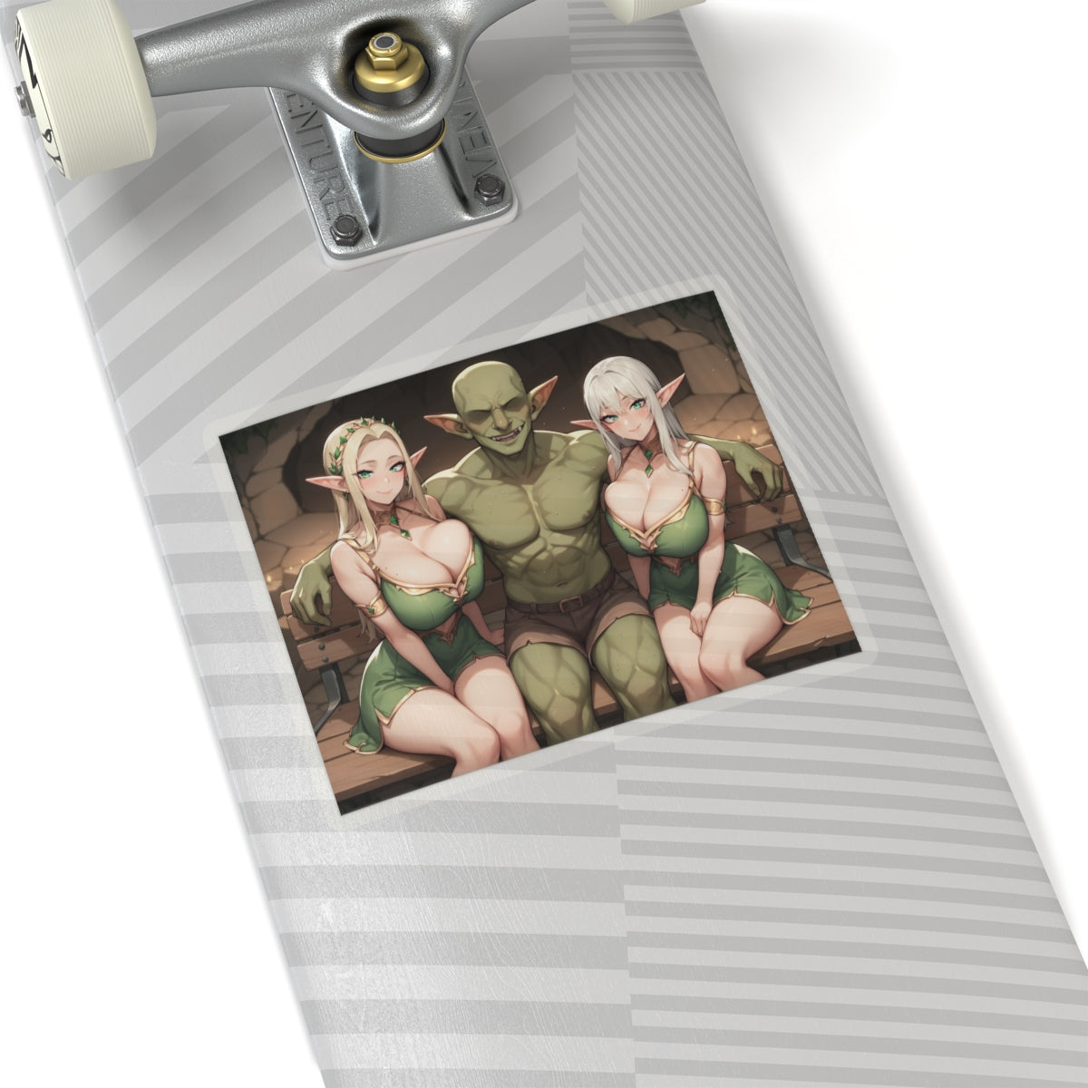 Elfs & GOblin Sticker | Hentai NSFW Sticker | Oppai | 3some