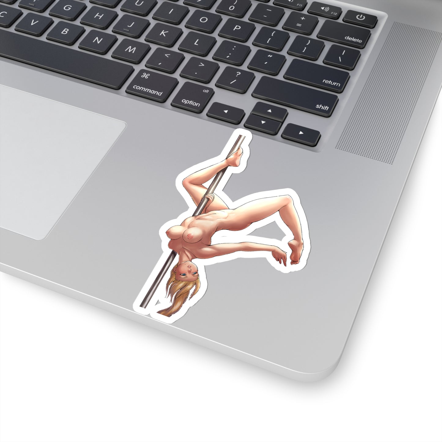 Lewd samus aran Sticker | Stripper | Nude | Sexy Anime Sticker | Lewd Anime Sticker | Otaku | Waifu | Pole Dancing | Funny Anime Sticker | Blond | Naked Anime Girl