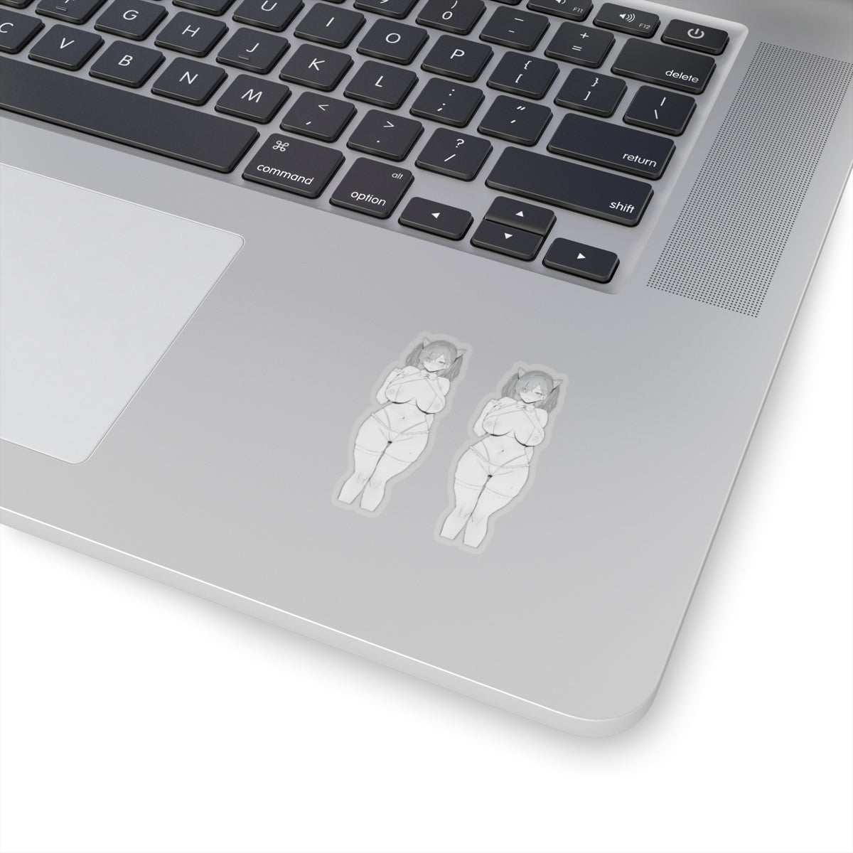 2 for 1 | Hentai Stickers | Monochrom | Black and White