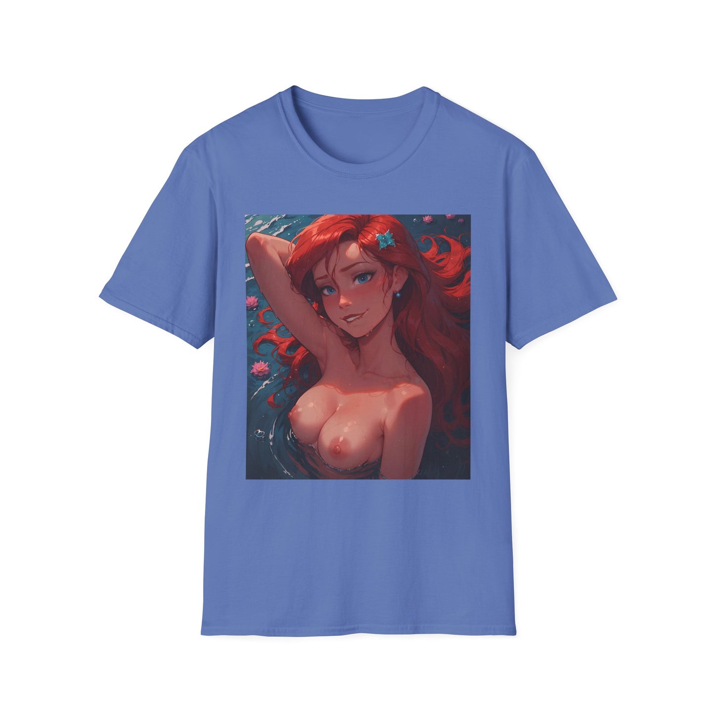 Nude Mermaid T-Shirt | Sexy Anime Girl | Hentai | NSFW | Lewd