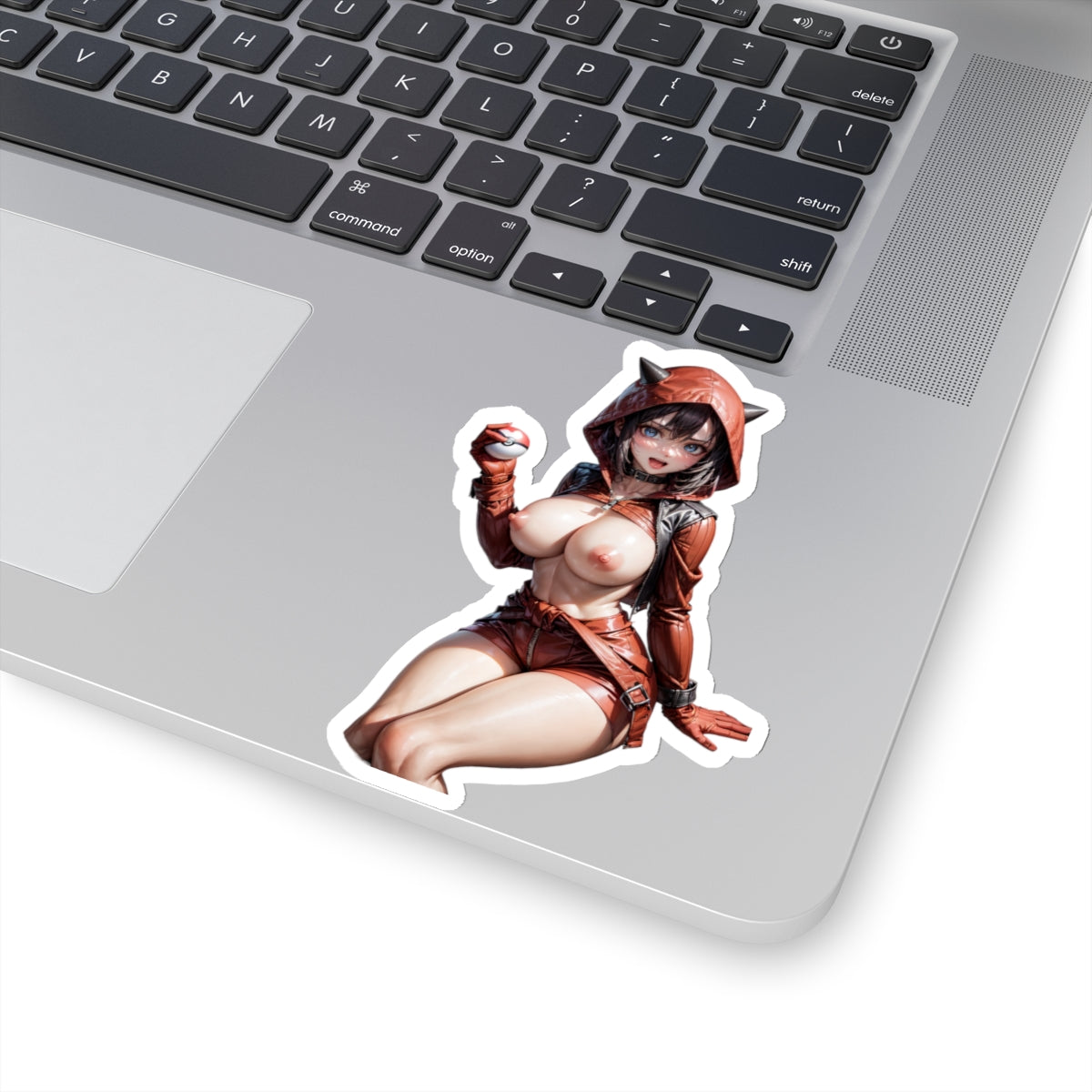 Sexy Anime Sticker | Team Magma Grunt | Lewd Anime Sticker | Lewd Sticker | Sexy Waifu Sticker | Nude Anime Girl | FairyAI