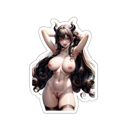 Sexy Anime Sticker | Mona Megistus | Lewd Anime Sticker | Lewd Sticker | Sexy Waifu Sticker | Nude Anime Girl | FairyAI