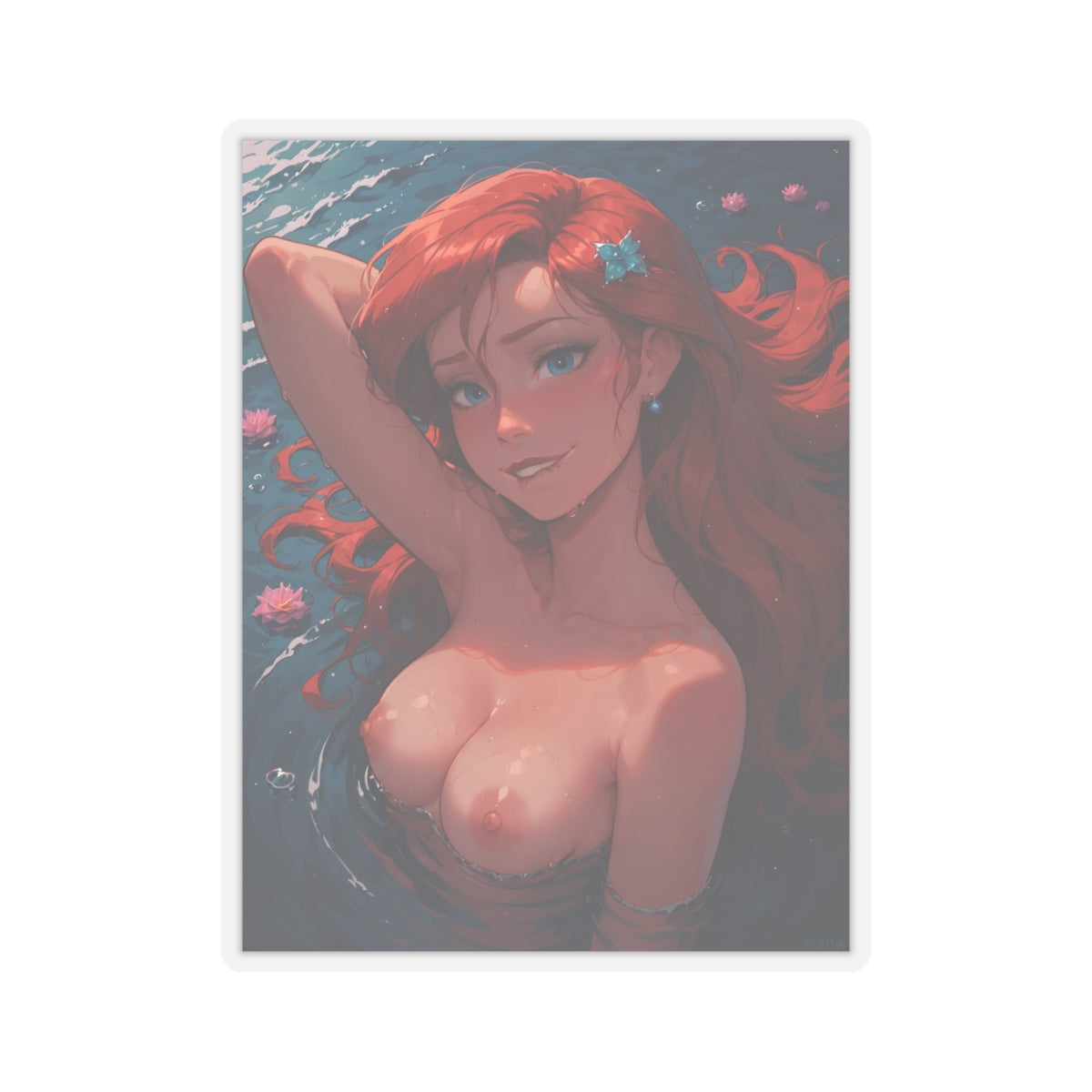 Nude Mermaid Sticker | NSFW | Hentai | Nude Art