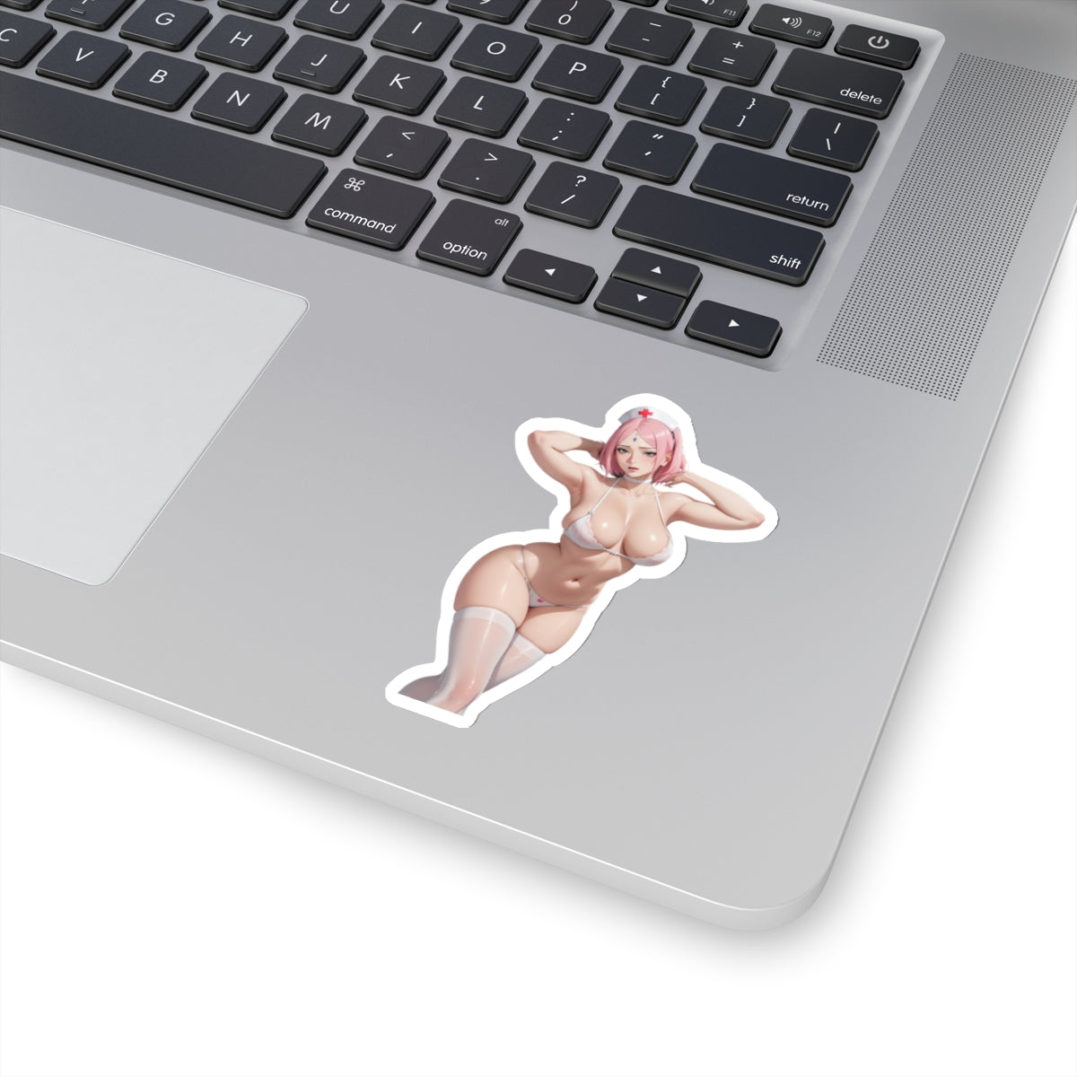 Sexy Waifu Sticker | Sakura | Sexy Nurse | Sexy Anime Sticker | Lewd Anime Sticker | Otaku | Waifu | Waifu Sticker