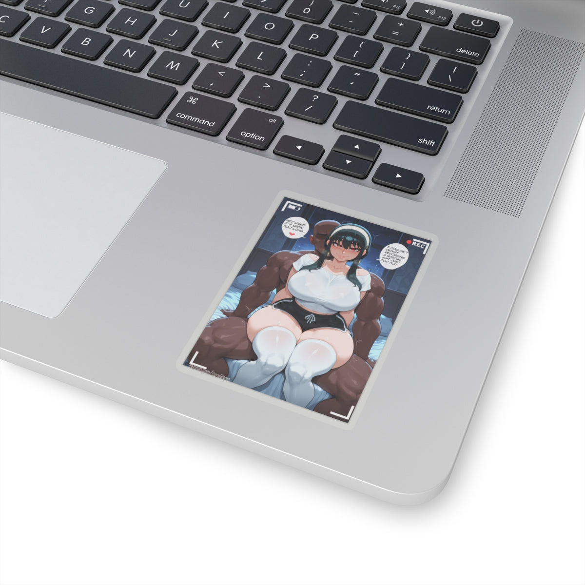 Lewd Recording Session Sticker | NTR Blacked | Hentai NSFW Sticker