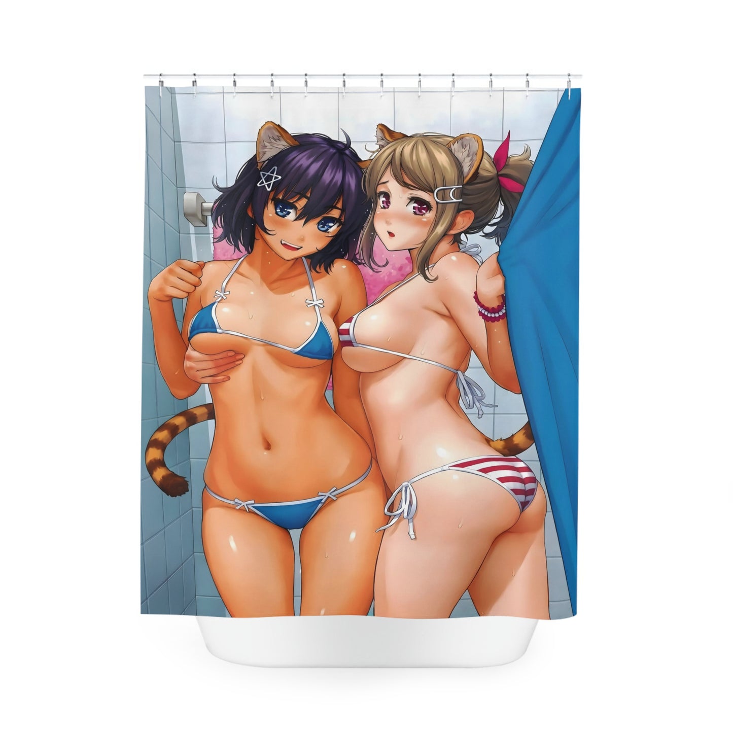 Sexy Anime Shower Curtain