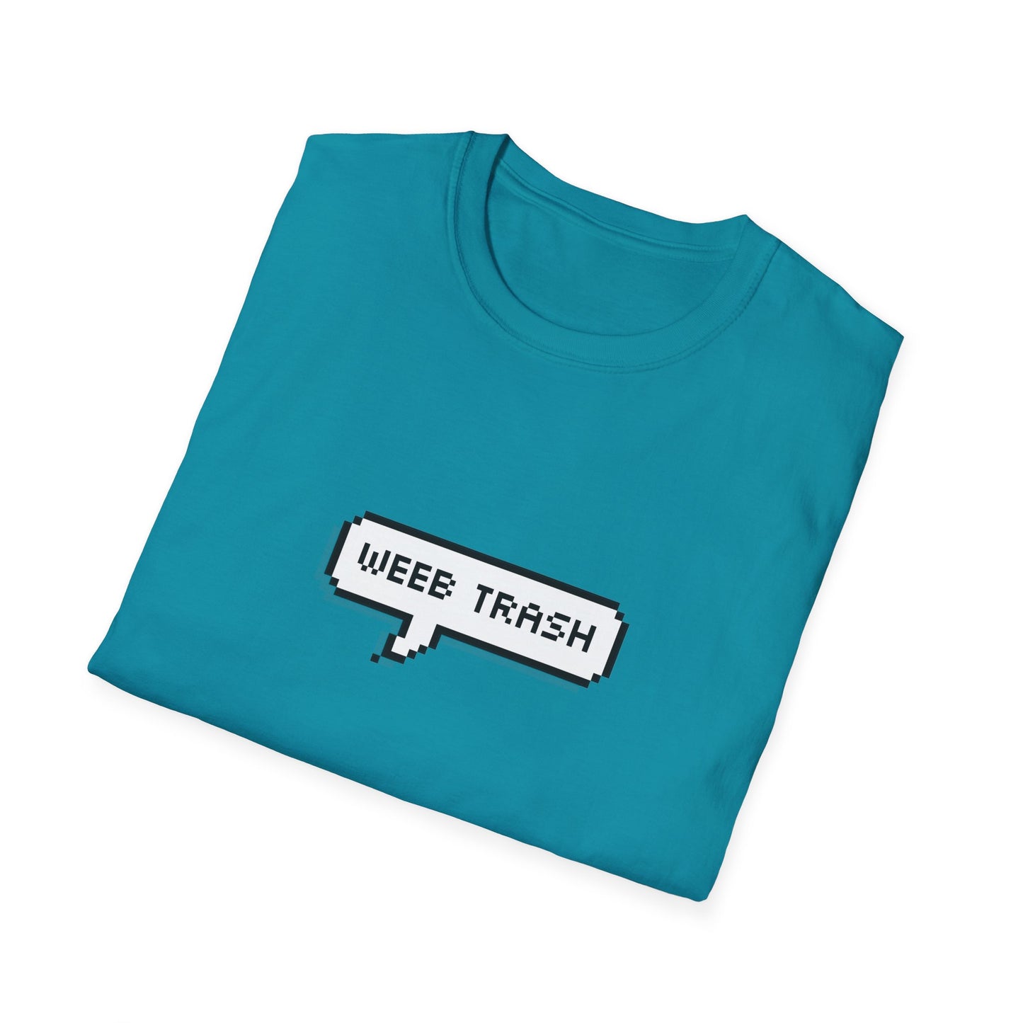 Weeb Trash T-Shirt, Funny Anime T-Shirt, Anime Merch, Ironic, Weeb